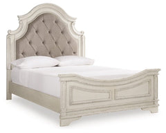 Realyn Queen Upholstered Panel Bed - MyWaynesHome #