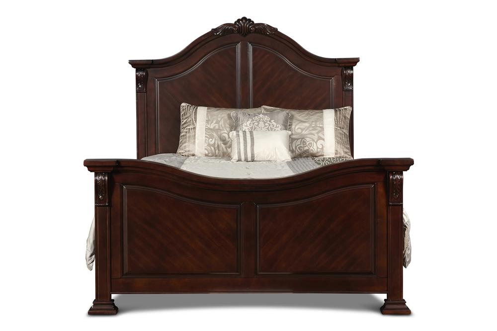 EMILIE 5''0" Q HEADBOARD- TUDOR BROWN - MyWaynesHome #