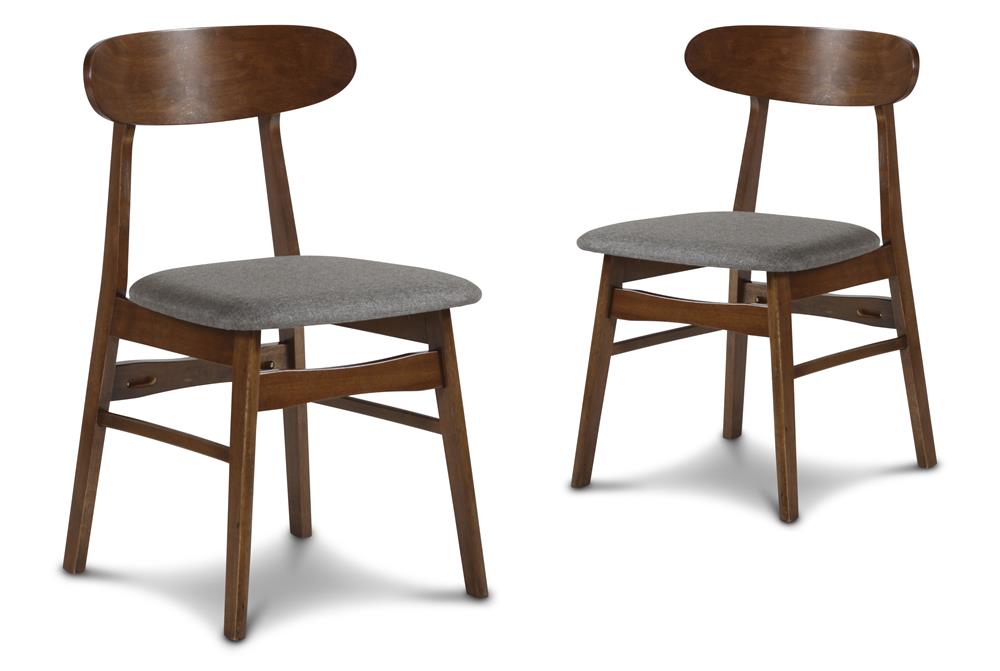 MOROCCO DINING CHAIR W/DARK GRAY SEAT CUSHION (2 Per Carton) - MyWaynesHome #