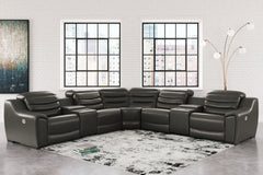 Center Line 7-Piece Power Reclining Sectional - MyWaynesHome #