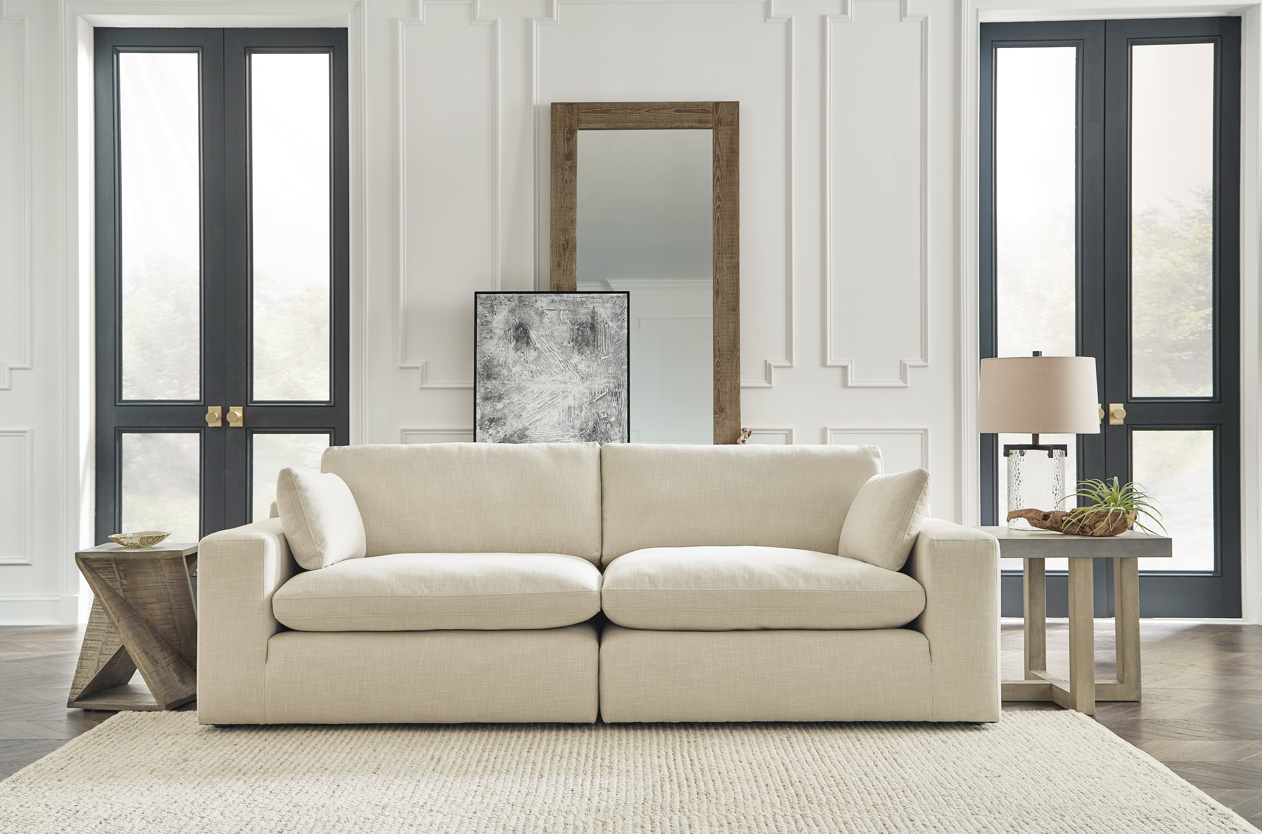 Elyza 2-Piece Sectional Loveseat - MyWaynesHome #