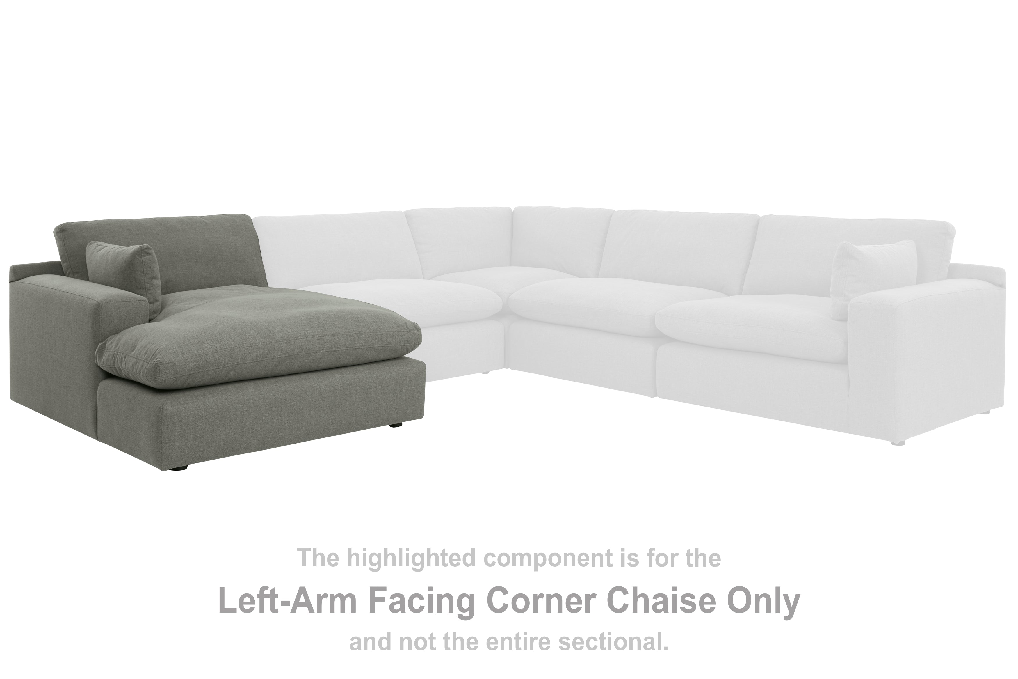 Elyza Left-Arm Facing Corner Chaise