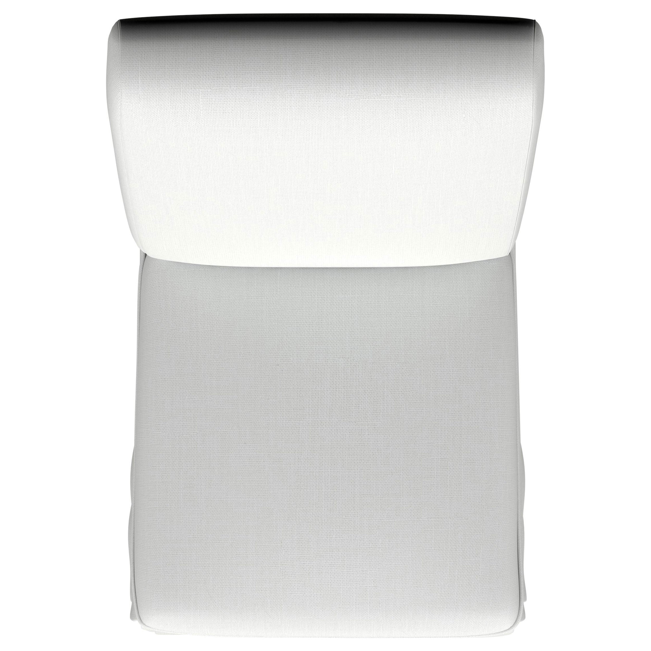 Shawna Upholstered Skirted Dining Chair White (set Of 2) - MyWaynesHome #