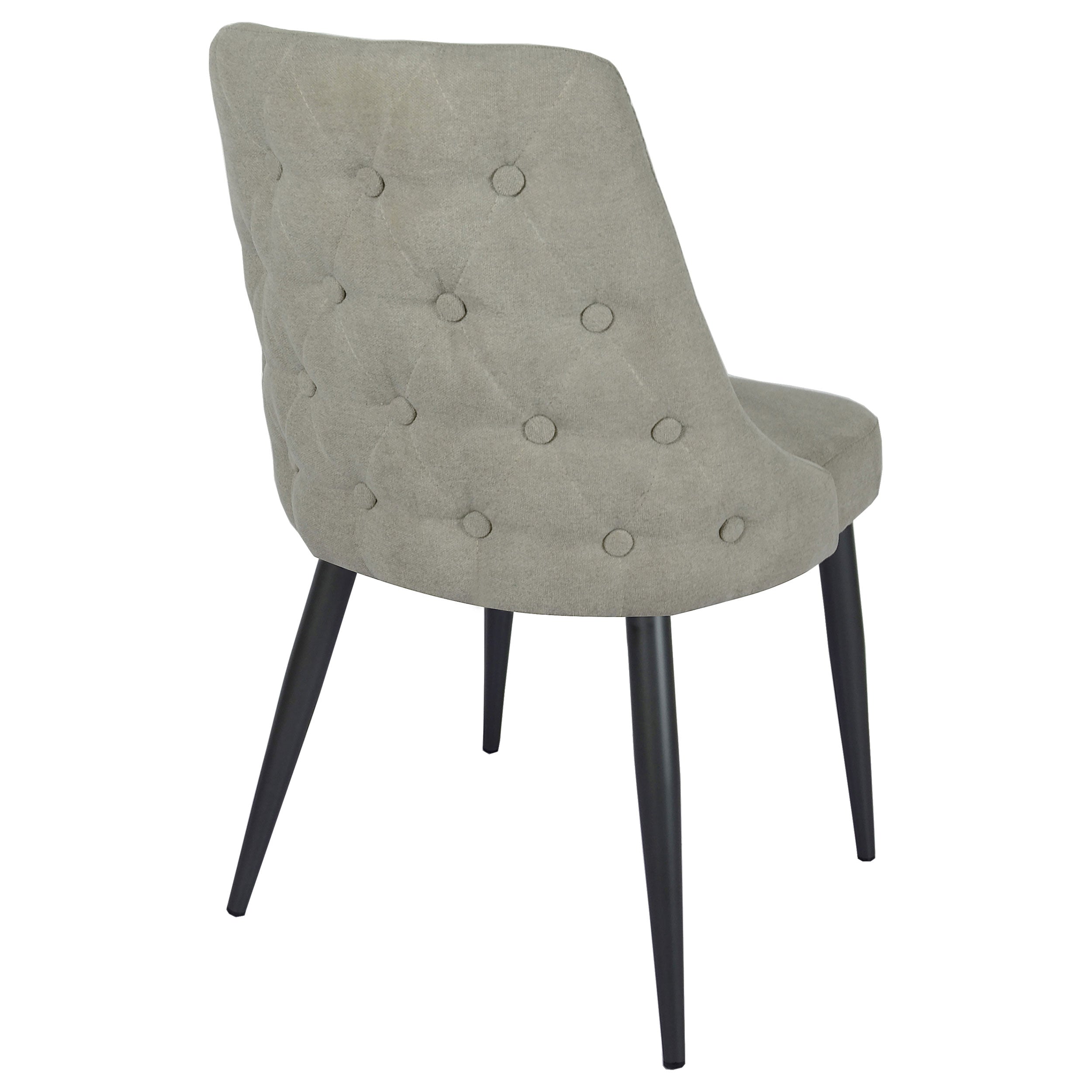 Cosmo Upholstered Dining Side Chair Light Grey (set Of 2) - MyWaynesHome #
