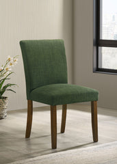 Cantley Upholstered Dining Side Chair Green (set Of 2) - MyWaynesHome #