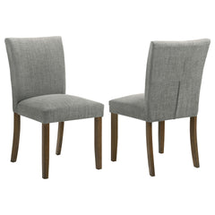 Cantley Upholstered Dining Side Chair Grey (set Of 2) - MyWaynesHome #