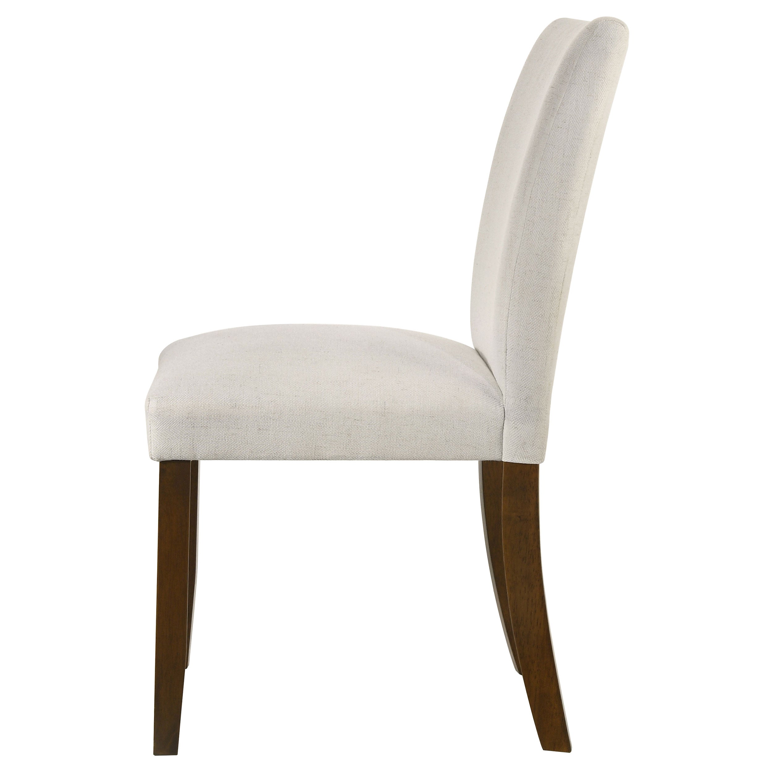 Cantley Upholstered Dining Side Chair Beige (set Of 2)