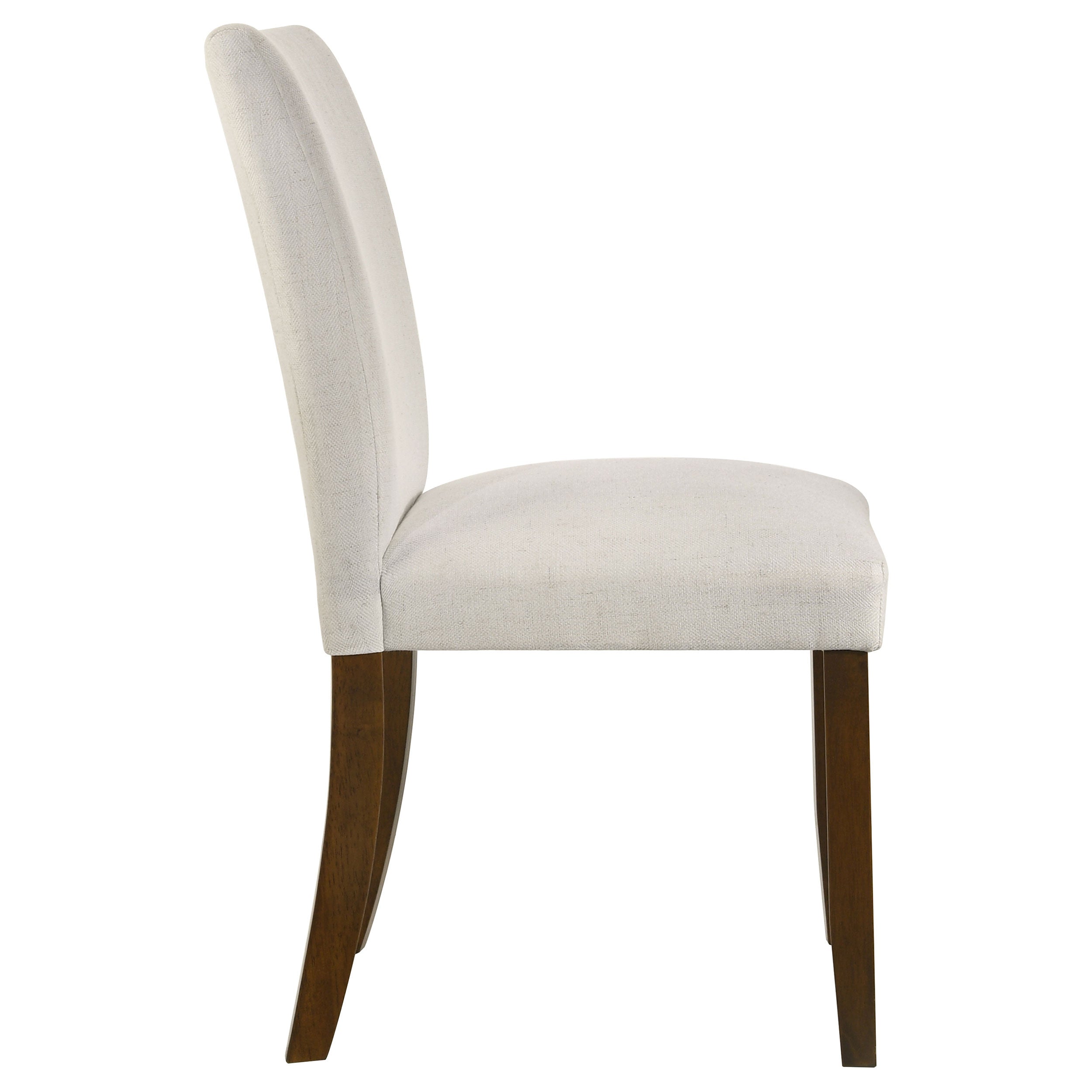 Cantley Upholstered Dining Side Chair Beige (set Of 2)