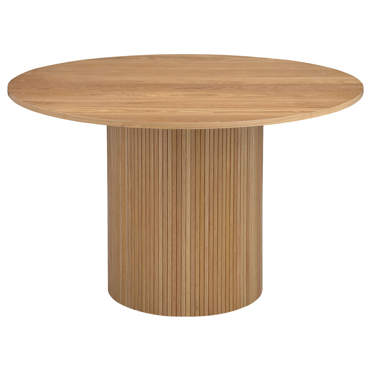 Bradbury Round 48-inch Wood Top Dining Table Natural - MyWaynesHome #