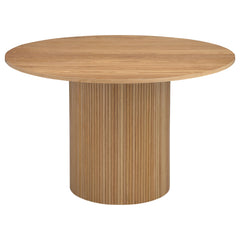 Bradbury Round 48-inch Wood Top Dining Table Natural - MyWaynesHome #