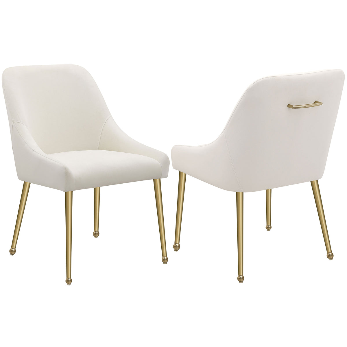 Mayette Upholstered Dining Side Chair Ivory (set Of 2) - MyWaynesHome #