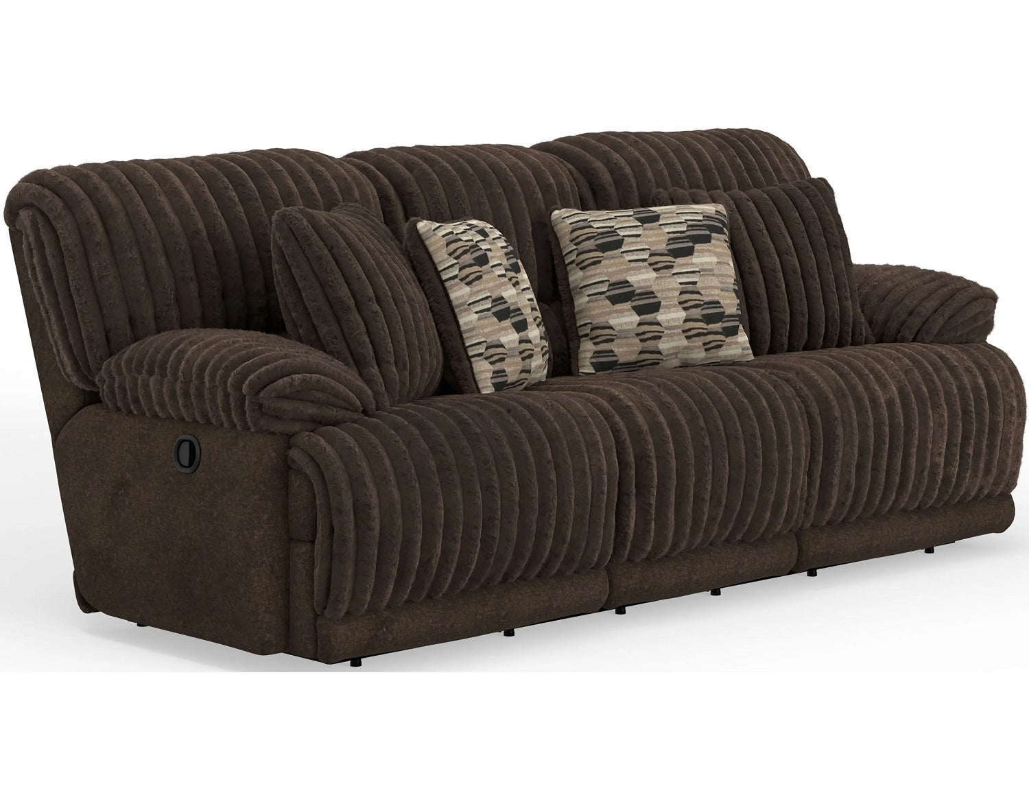 Hollifield 2 Piece Reclining Sofa and Loveseat Set-Chocolate - MyWaynesHome #