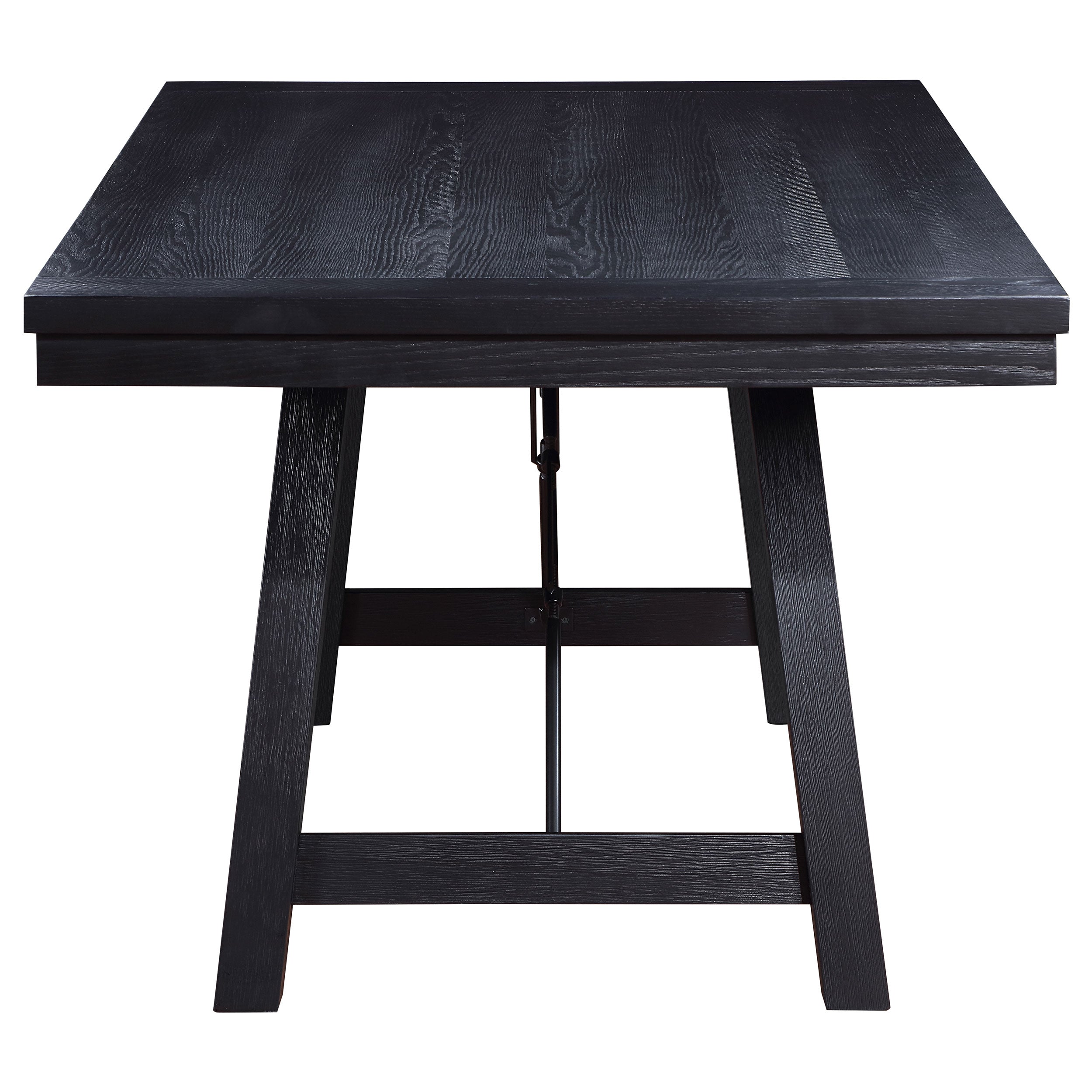 Newport Rectangular 72-inch Wood Trestle Dining Table Black - MyWaynesHome #