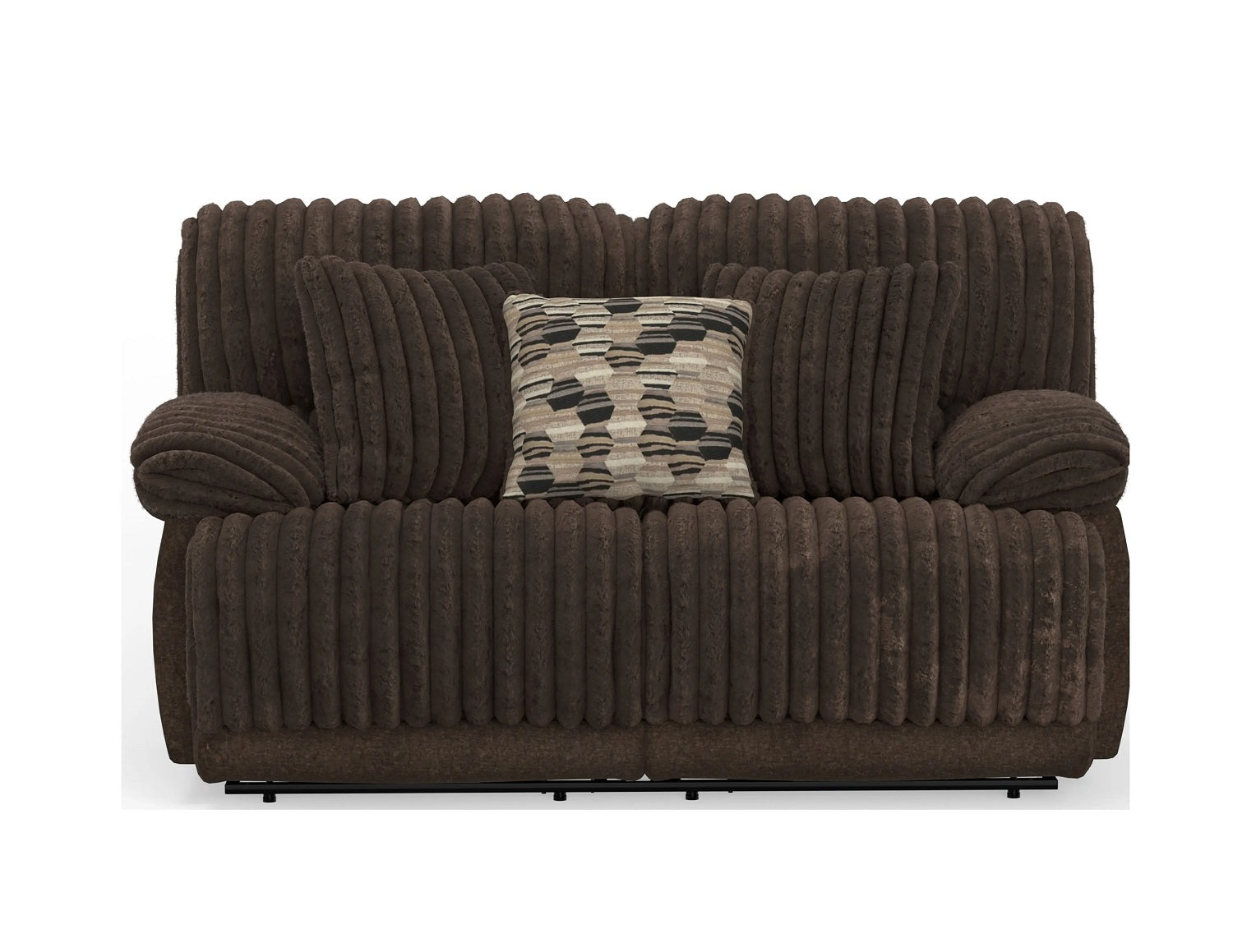 Hollifield 2 Piece Reclining Sofa and Loveseat Set-Chocolate - MyWaynesHome #