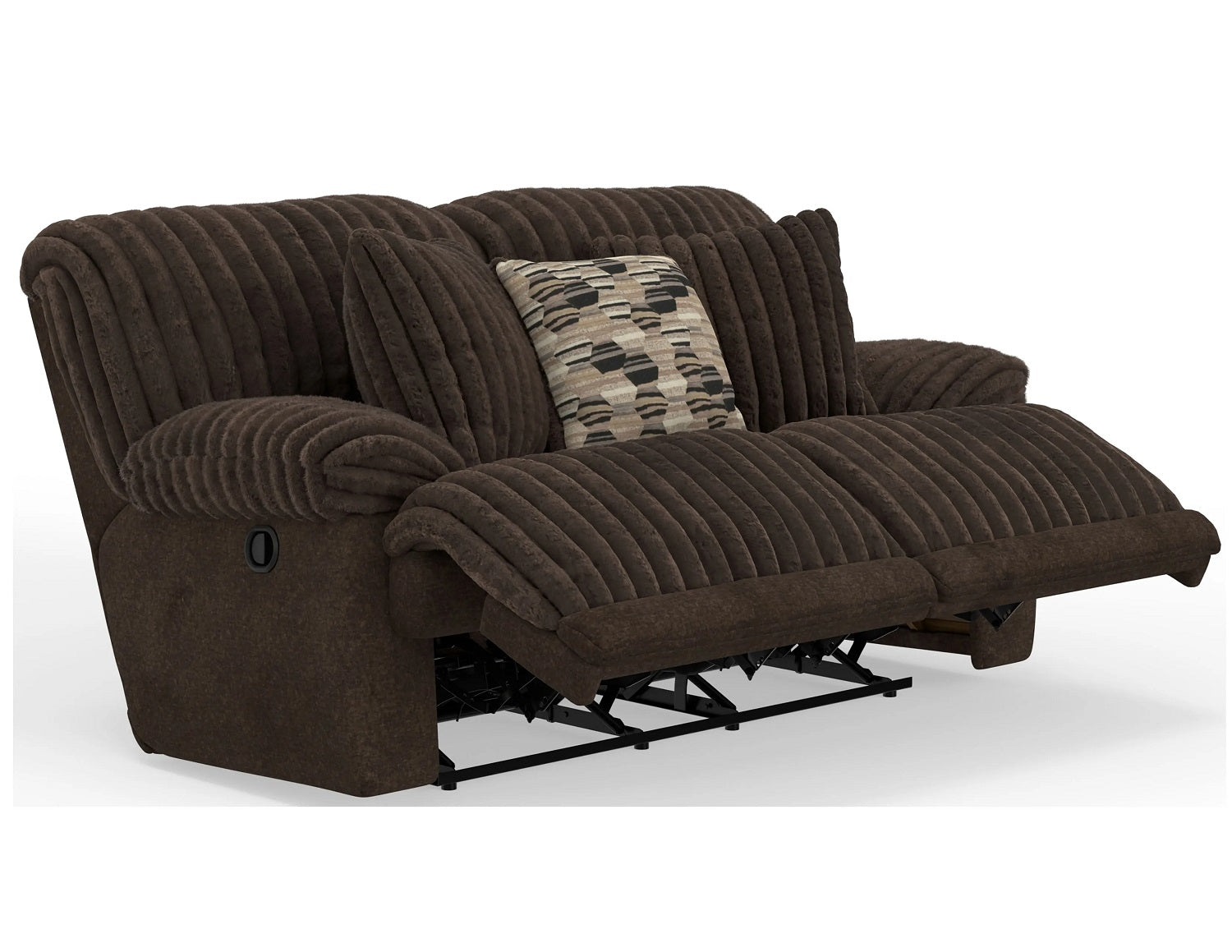 Hollifield 2 Piece Reclining Sofa and Loveseat Set-Chocolate - MyWaynesHome #