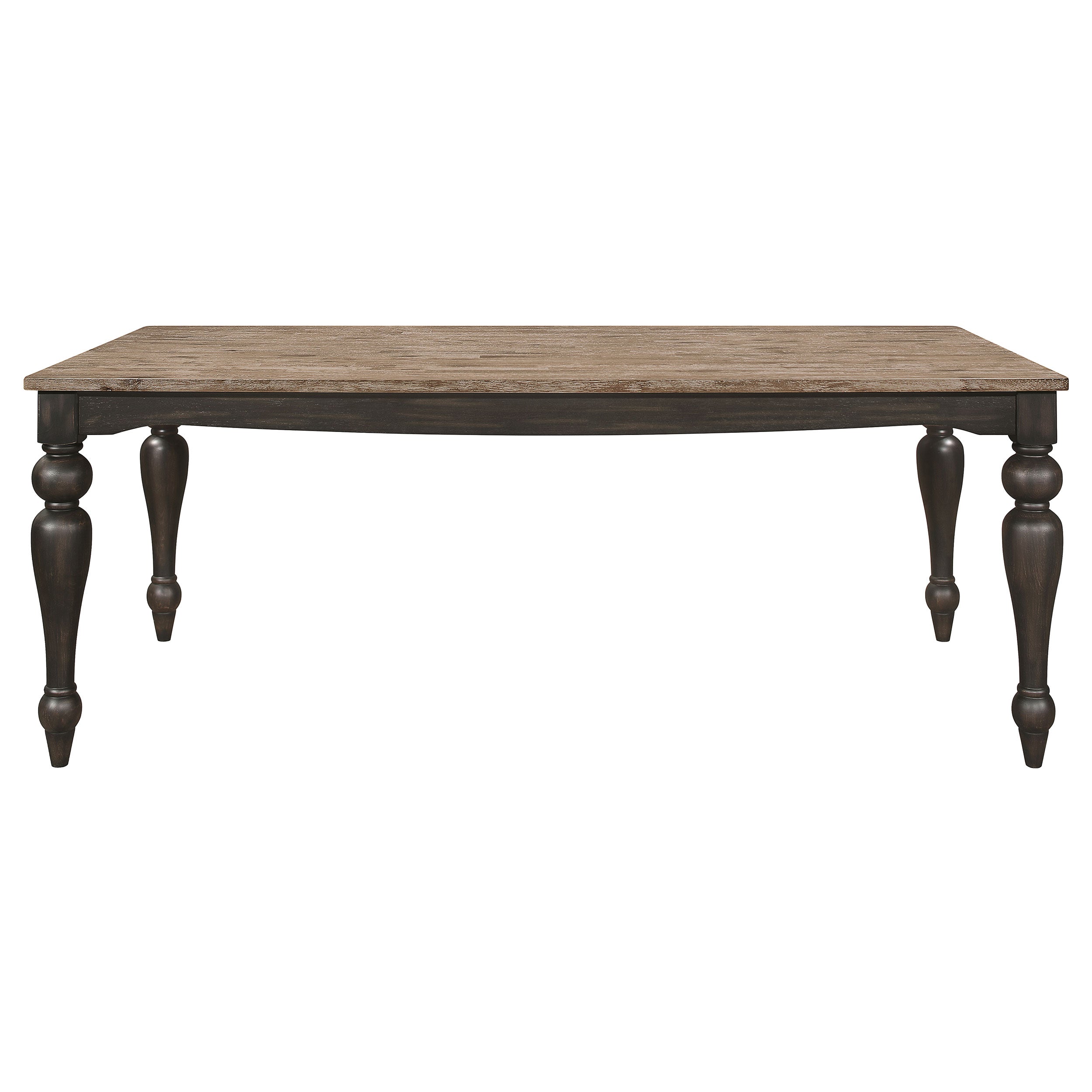Bridget 5-piece Rectangular Dining Set Charcoal Sand Through - MyWaynesHome #