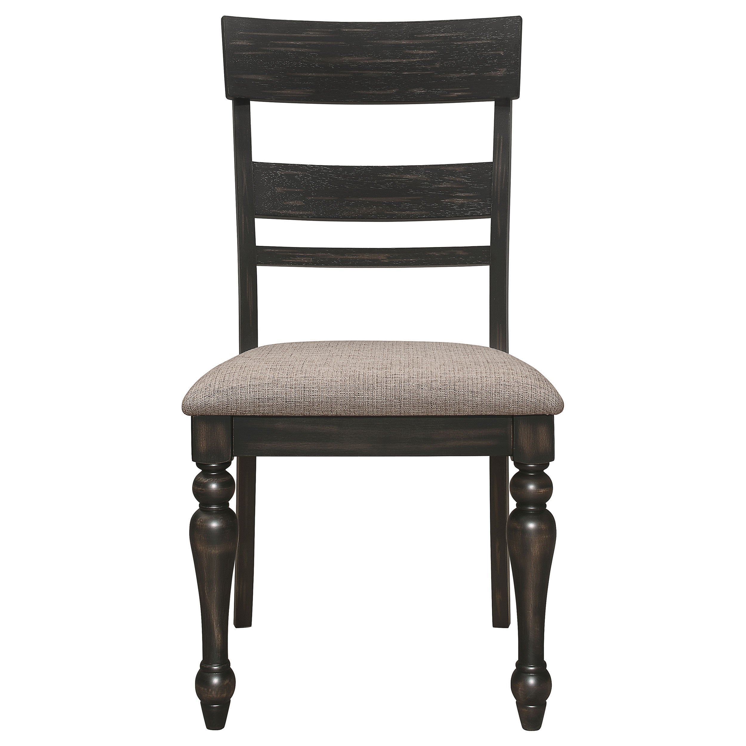 Bridget 5-piece Rectangular Dining Set Charcoal Sand Through - MyWaynesHome #