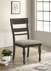Bridget Wood Dining Side Chair Charcoal (set Of 2) - MyWaynesHome #