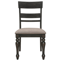 Bridget Wood Dining Side Chair Charcoal (set Of 2) - MyWaynesHome #