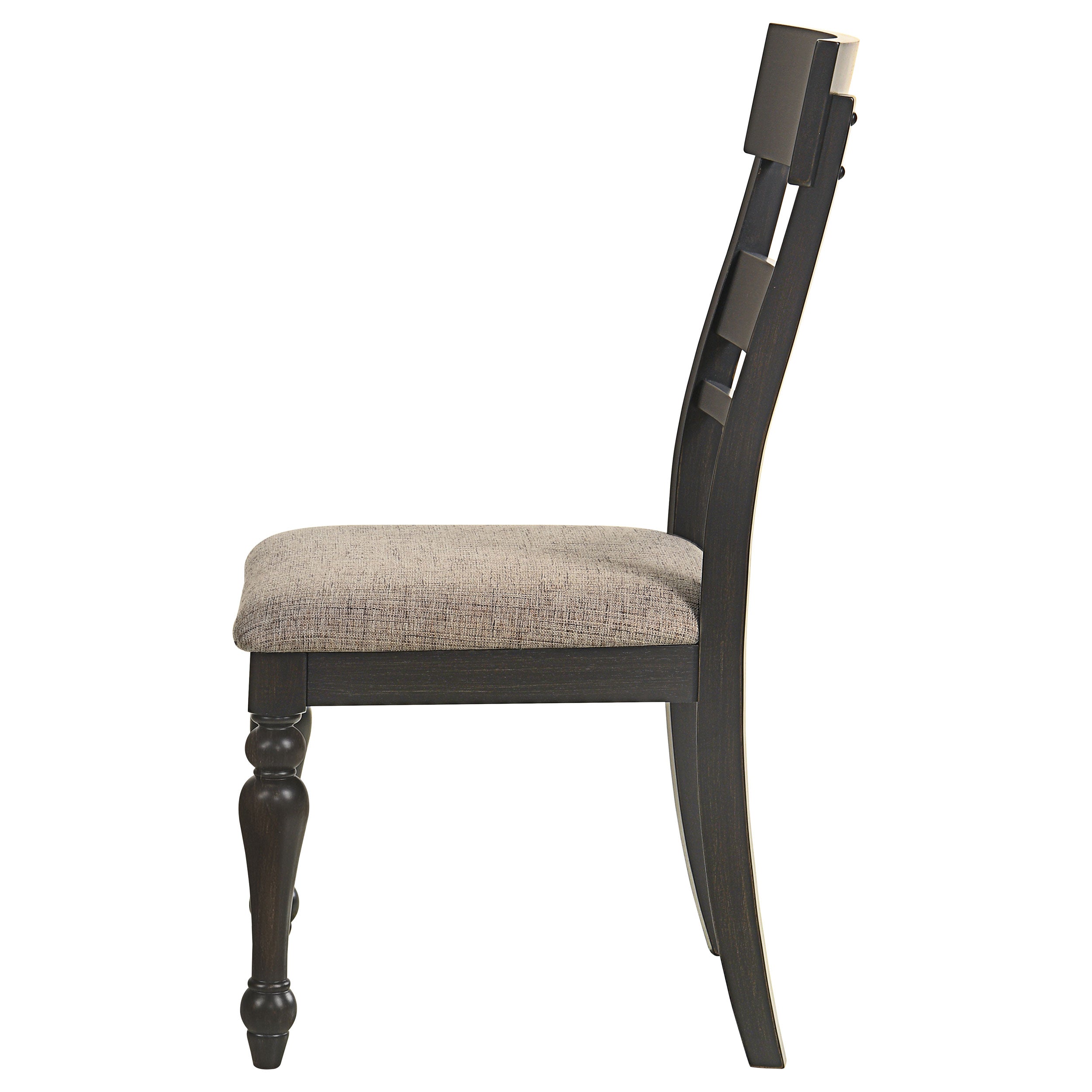 Bridget Wood Dining Side Chair Charcoal (set Of 2) - MyWaynesHome #