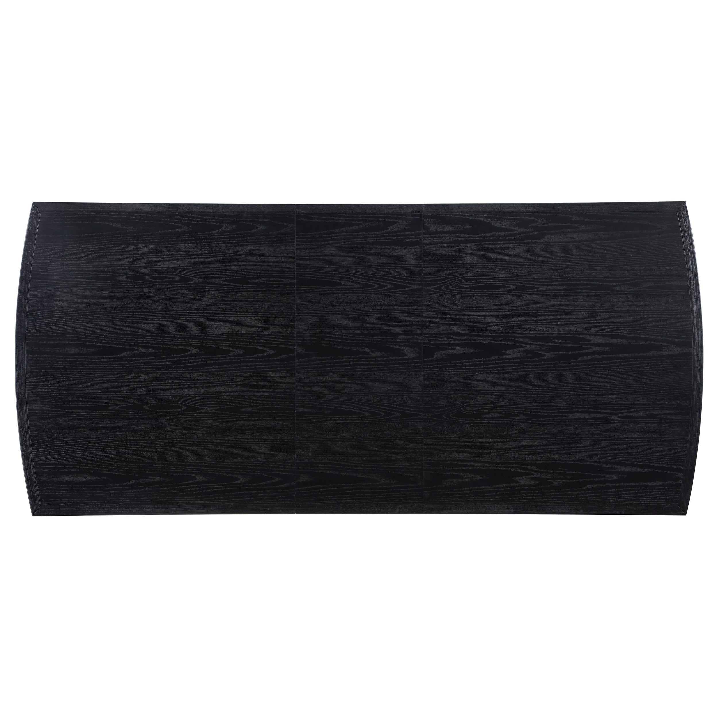 Brookmead 100-inch Extension Leaf Dining Table Black - MyWaynesHome #