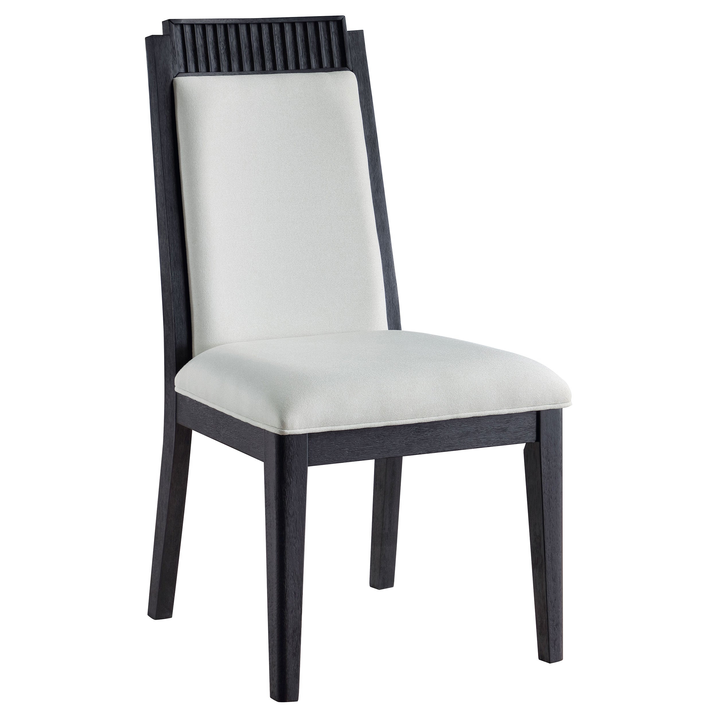 Brookmead Wood Dining Side Chair Ivory And Black (set Of 2) - MyWaynesHome #