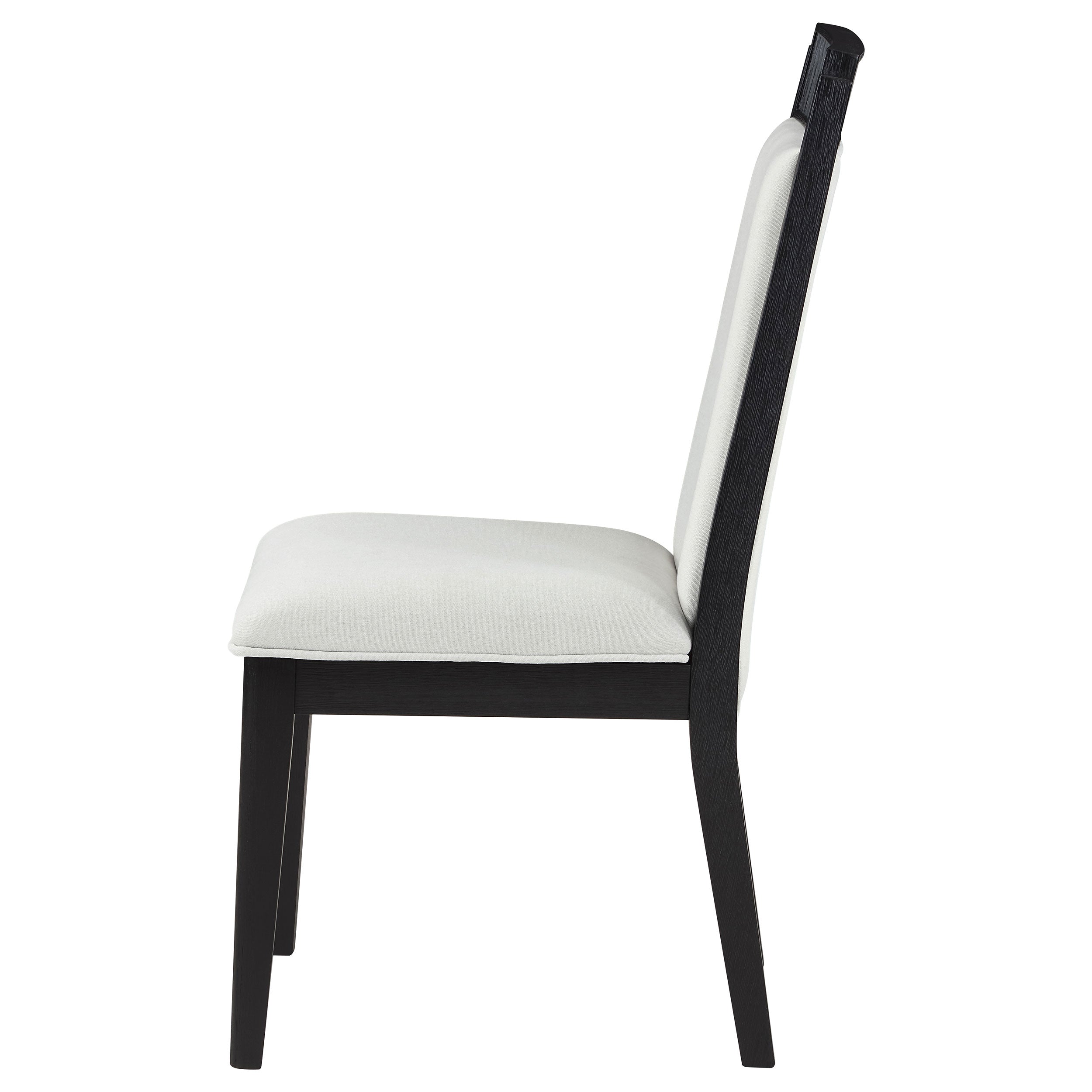 Brookmead Wood Dining Side Chair Ivory And Black (set Of 2) - MyWaynesHome #