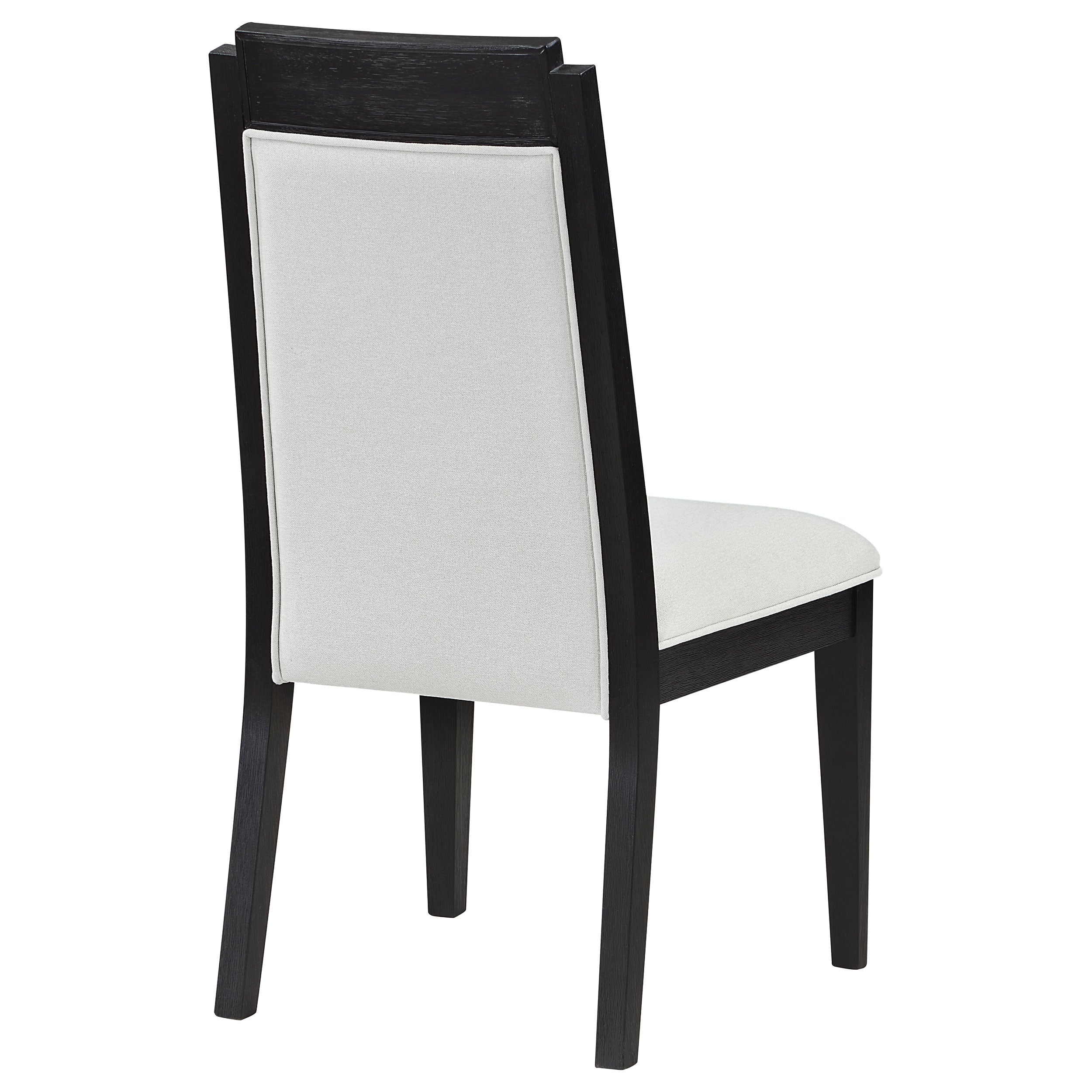 Brookmead Wood Dining Side Chair Ivory And Black (set Of 2) - MyWaynesHome #