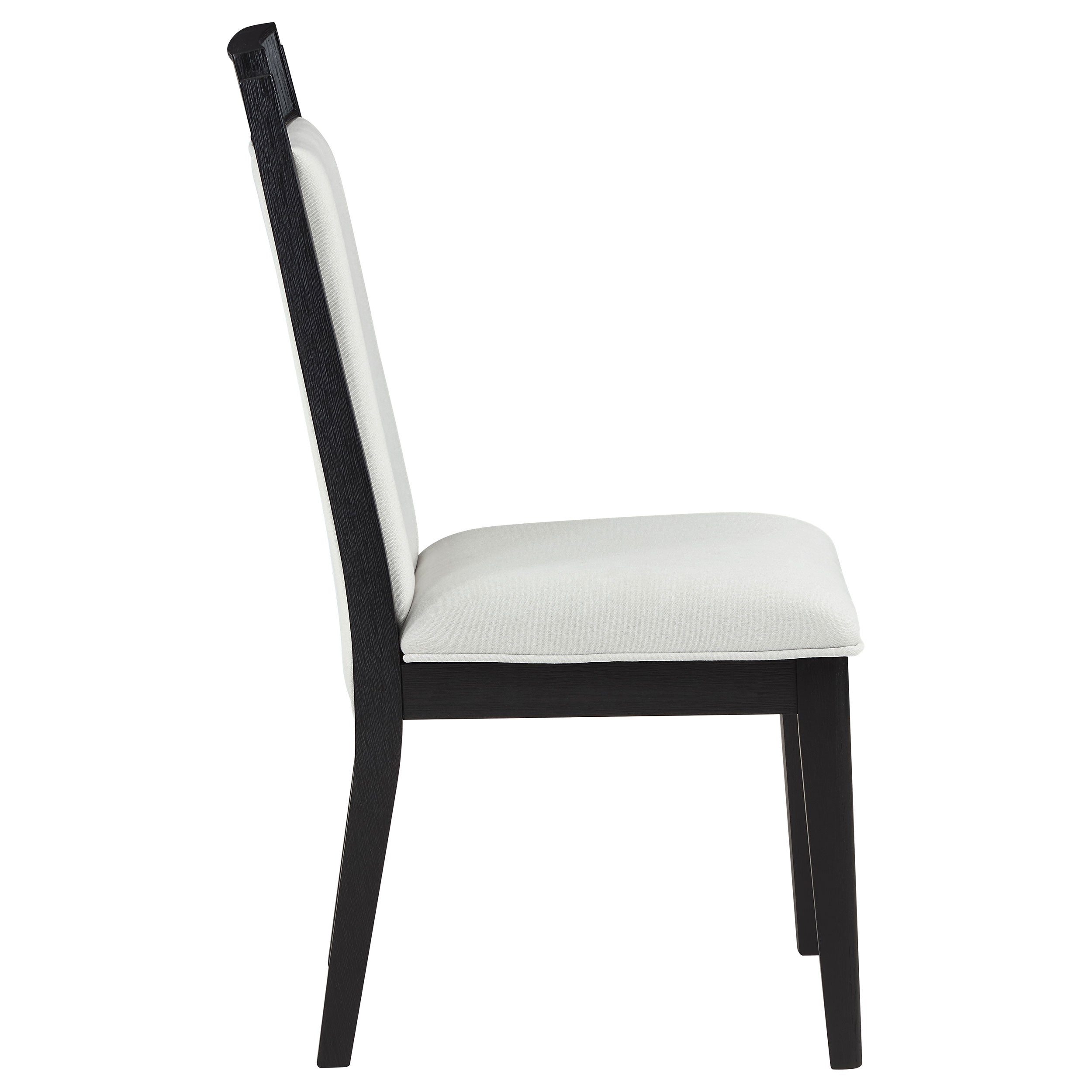 Brookmead Wood Dining Side Chair Ivory And Black (set Of 2) - MyWaynesHome #