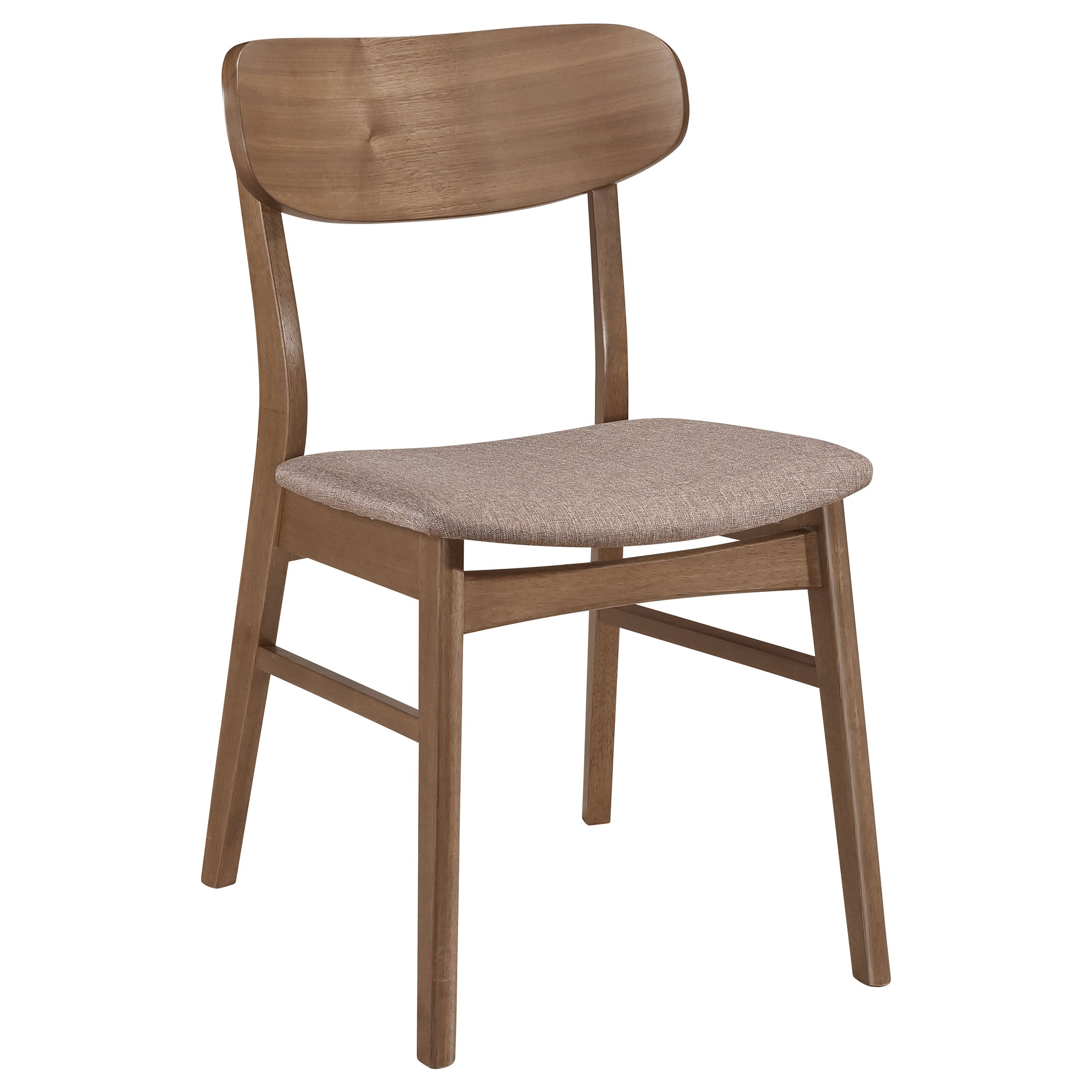 Dortch Dining Side Chair Walnut And Brown (set Of 2) - MyWaynesHome #