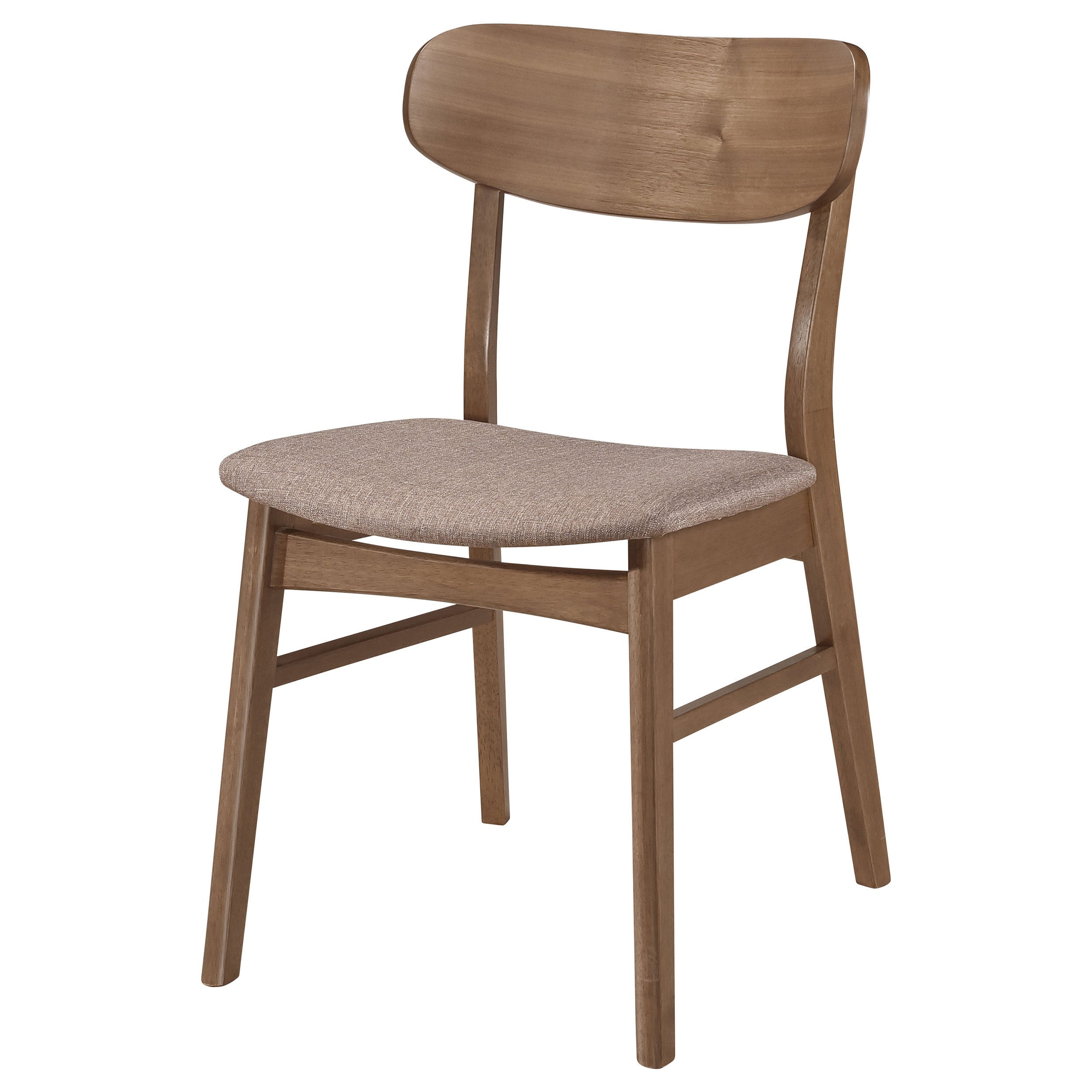 Dortch Dining Side Chair Walnut And Brown (set Of 2) - MyWaynesHome #
