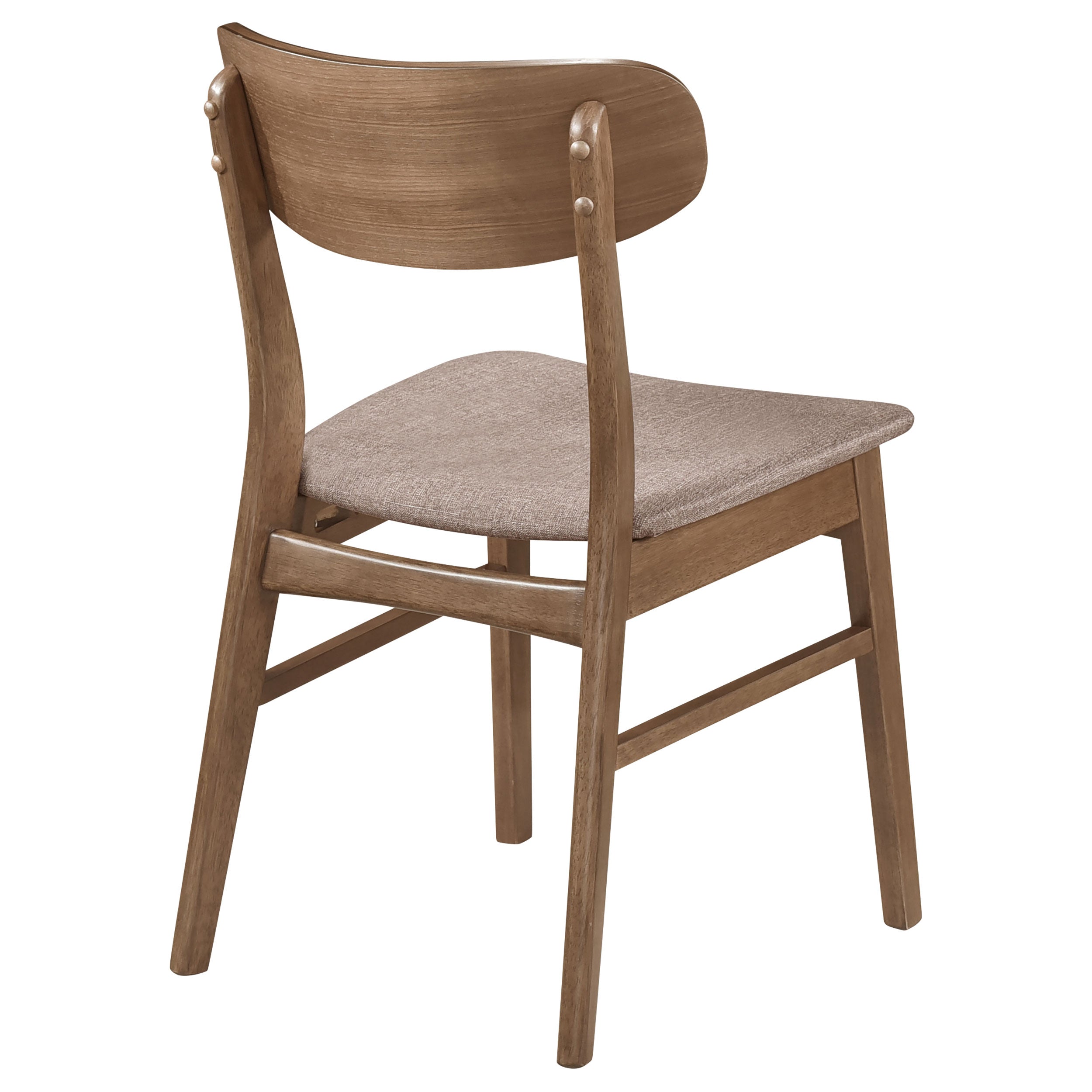 Dortch Dining Side Chair Walnut And Brown (set Of 2) - MyWaynesHome #