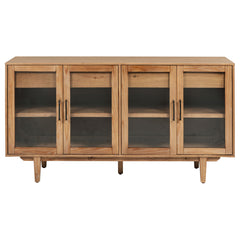 Middleton 4-door Sideboard Server With Dual Drawers Natural
