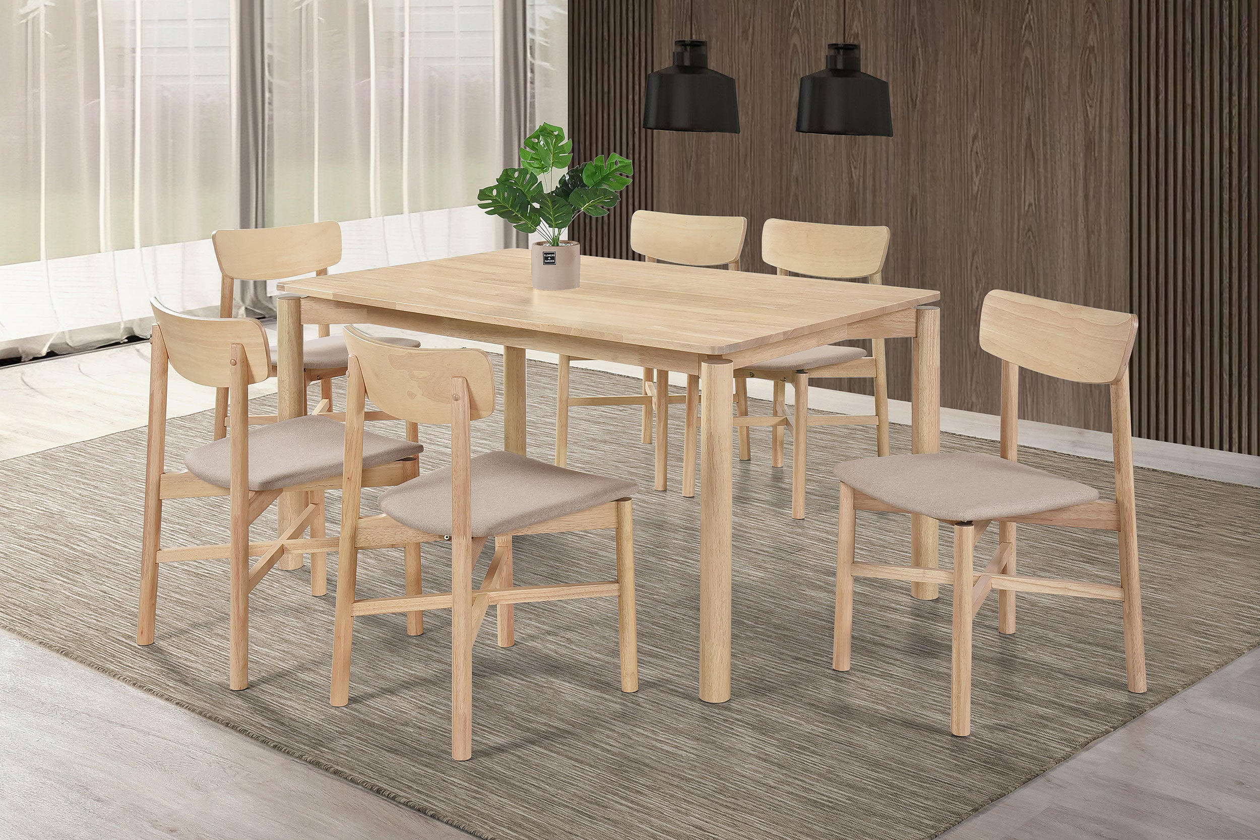 Parkridge Dining Side Chair White Washed (set Of 2)