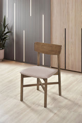 Parkridge Dining Side Chair Natural Walnut (set Of 2)