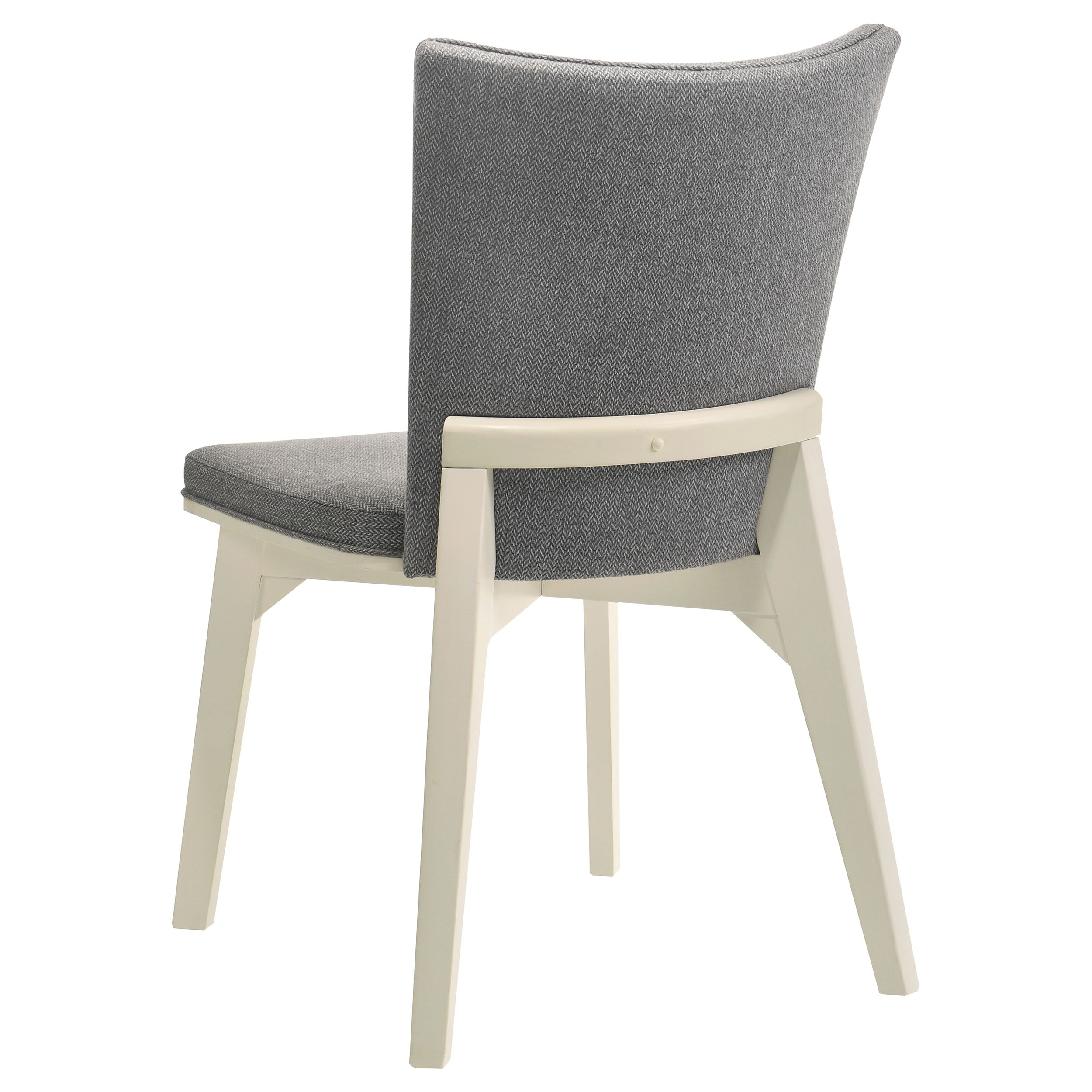 Biloxi Upholstered Dining Side Chair Grey (set Of 2)