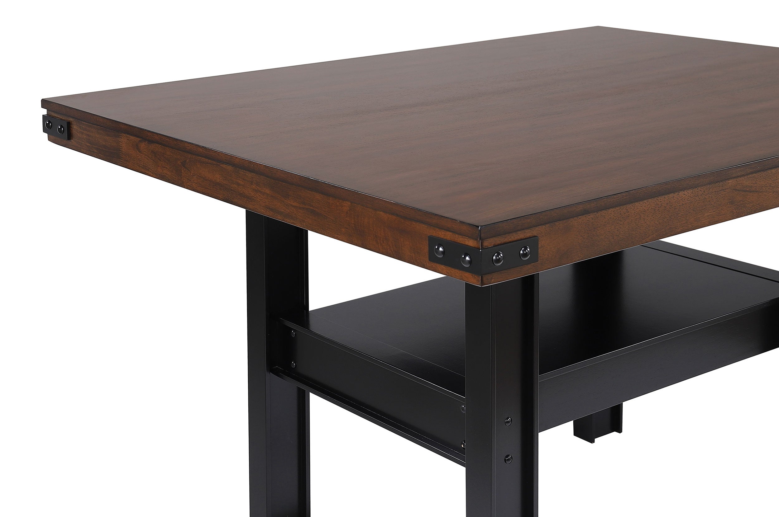 Patterson 7-piece Counter Height Dining Set Mango Oak - MyWaynesHome #