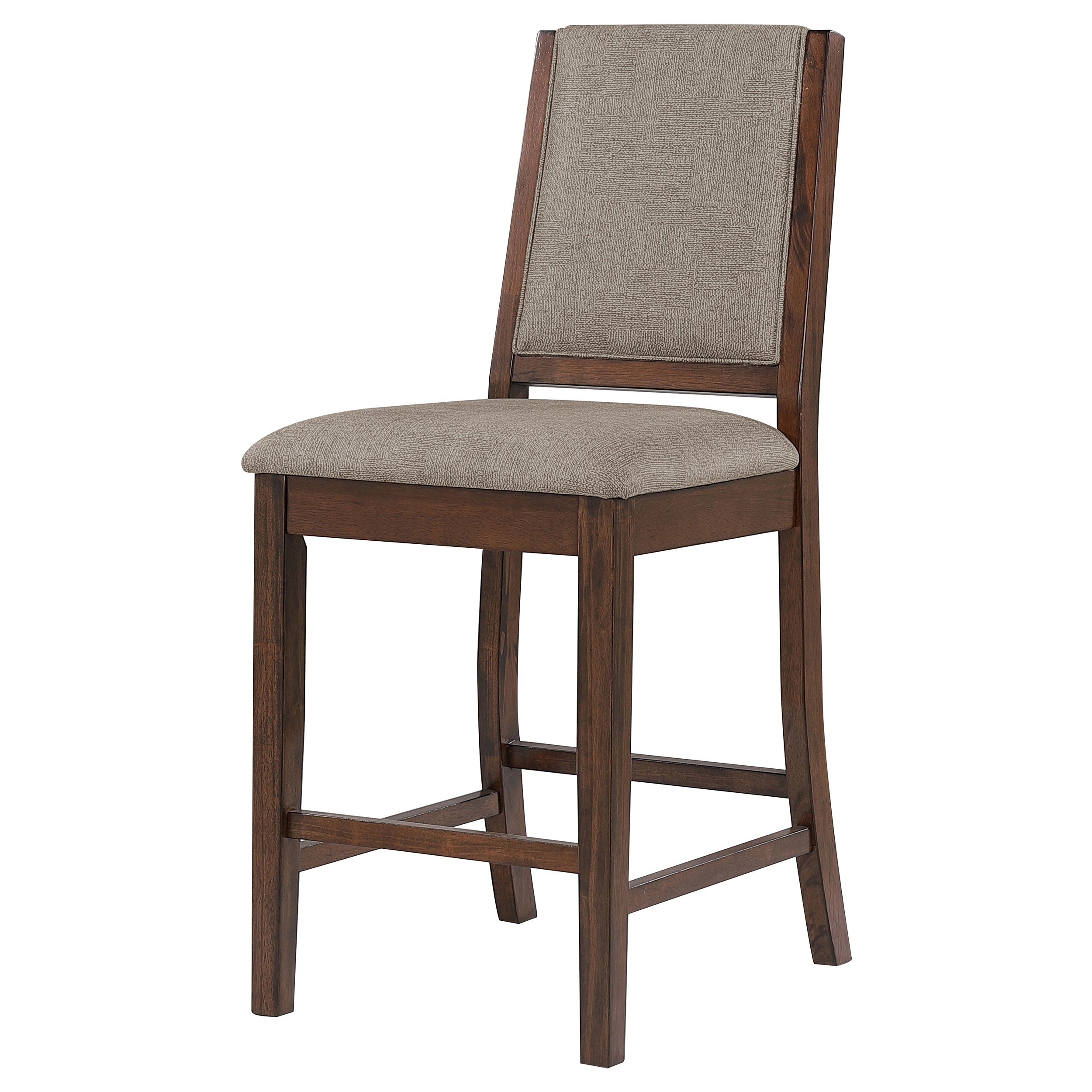 Patterson Upholstered Counter Chair Mango Oak (set Of 2) - MyWaynesHome #