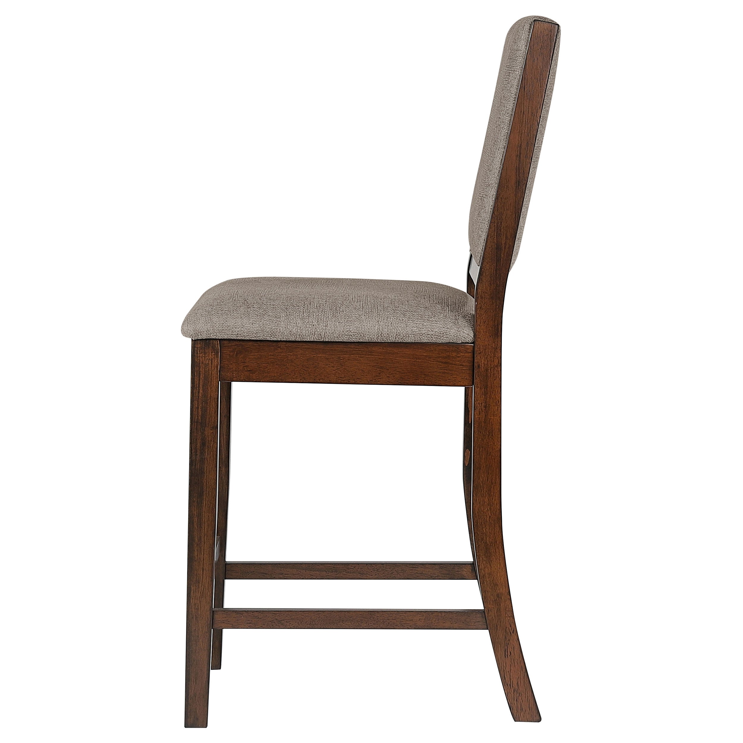 Patterson Upholstered Counter Chair Mango Oak (set Of 2) - MyWaynesHome #