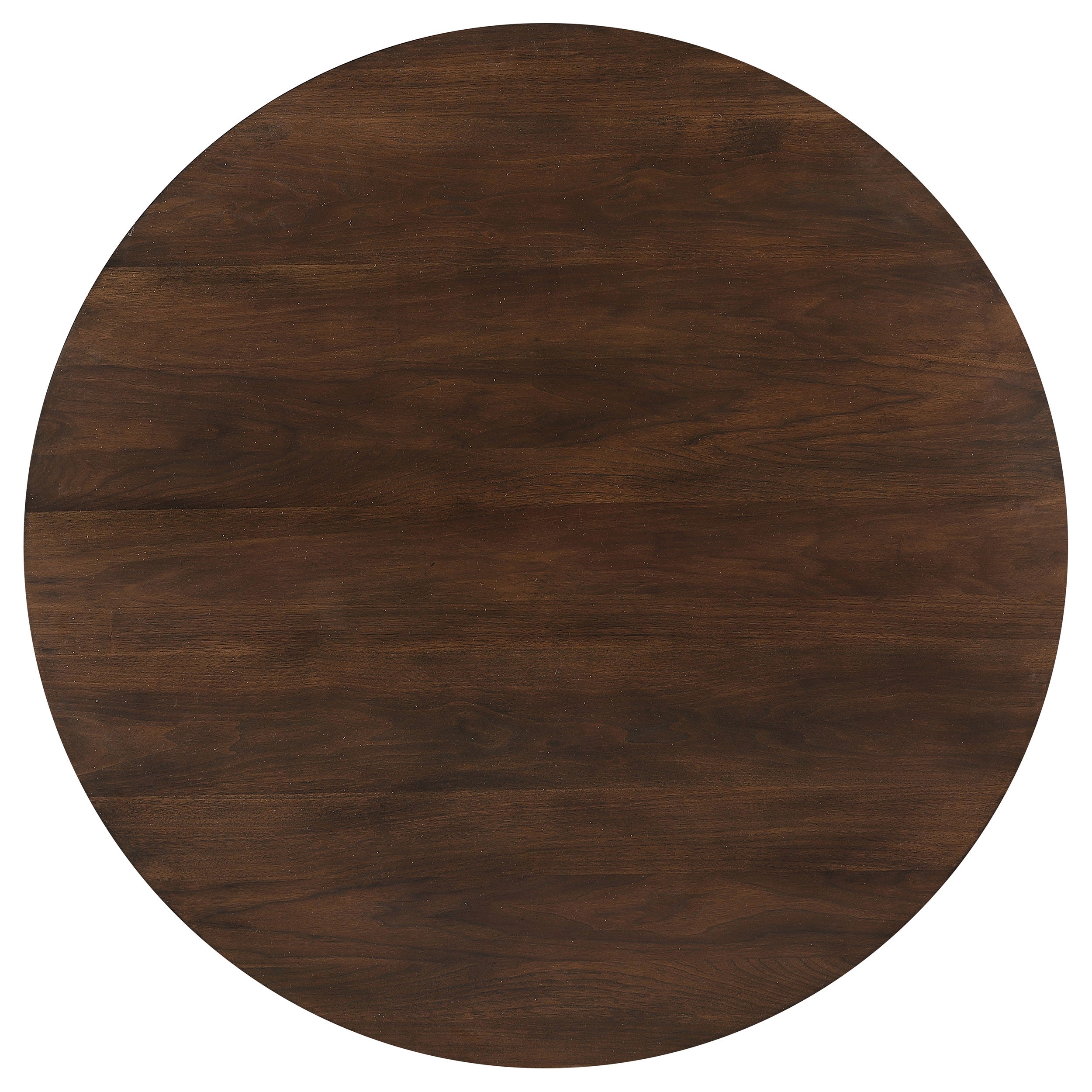 Everton 5-piece Round 54-inch Dining Table Set Dark Walnut - MyWaynesHome #