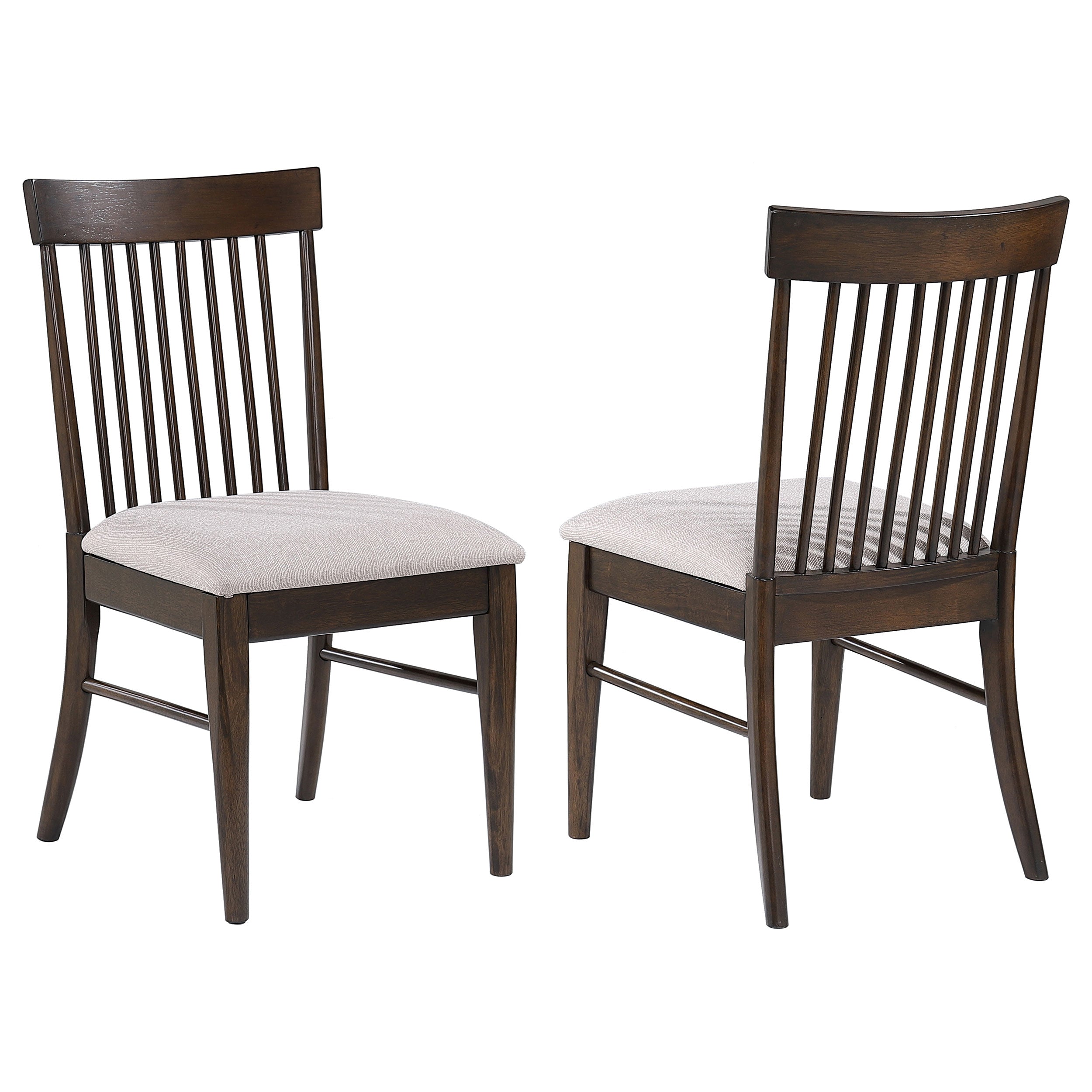 Everton Wood Dining Side Chair Dark Walnut (set Of 2) - MyWaynesHome #
