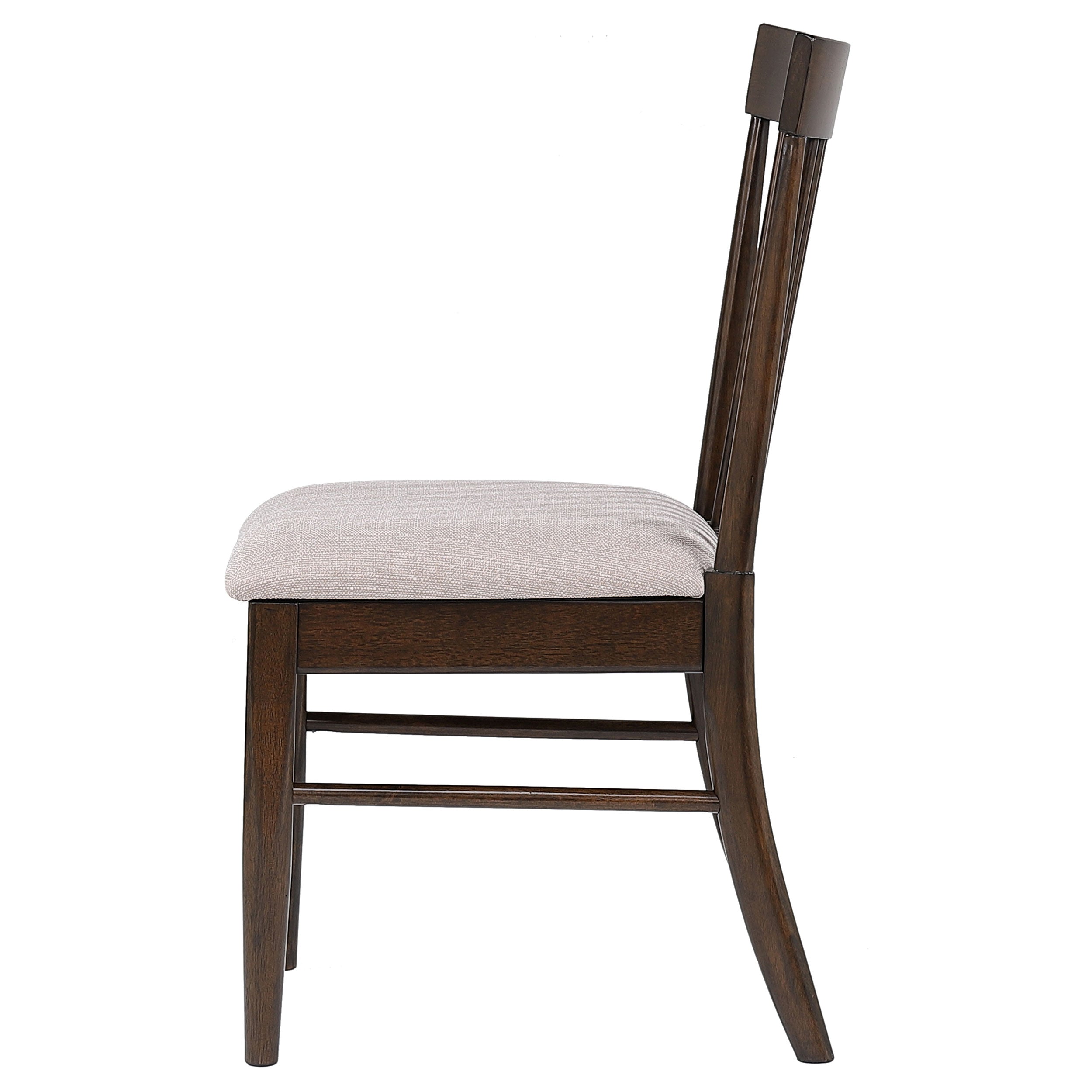 Everton Wood Dining Side Chair Dark Walnut (set Of 2) - MyWaynesHome #