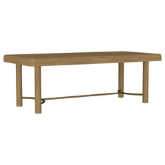 Arini 7-piece Extension Leaf Dining Table Set Sand Wash