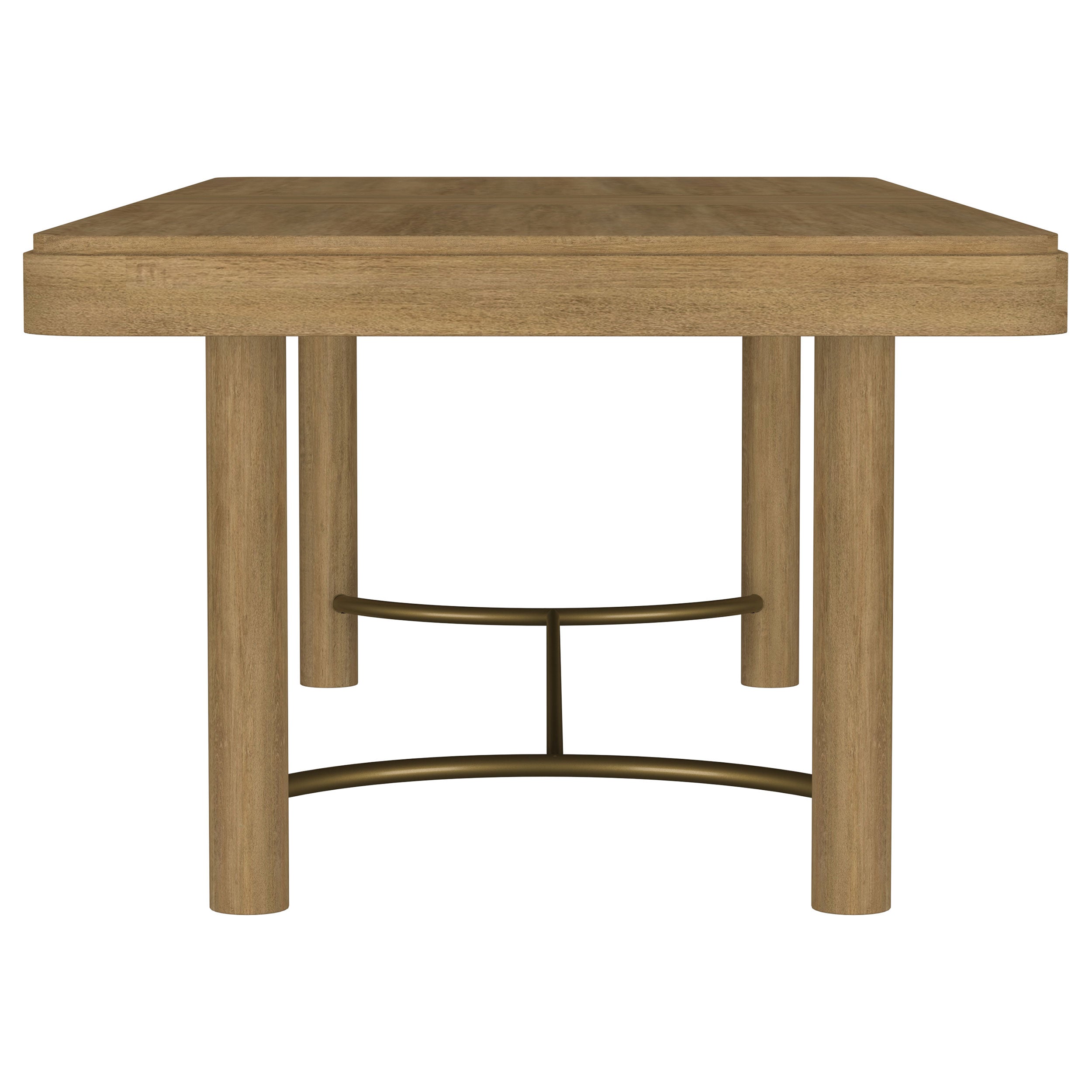 Arini 7-piece Extension Leaf Dining Table Set Sand Wash