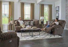 Hollifield 2 Piece Reclining Sofa and Loveseat Set-Chocolate - MyWaynesHome #