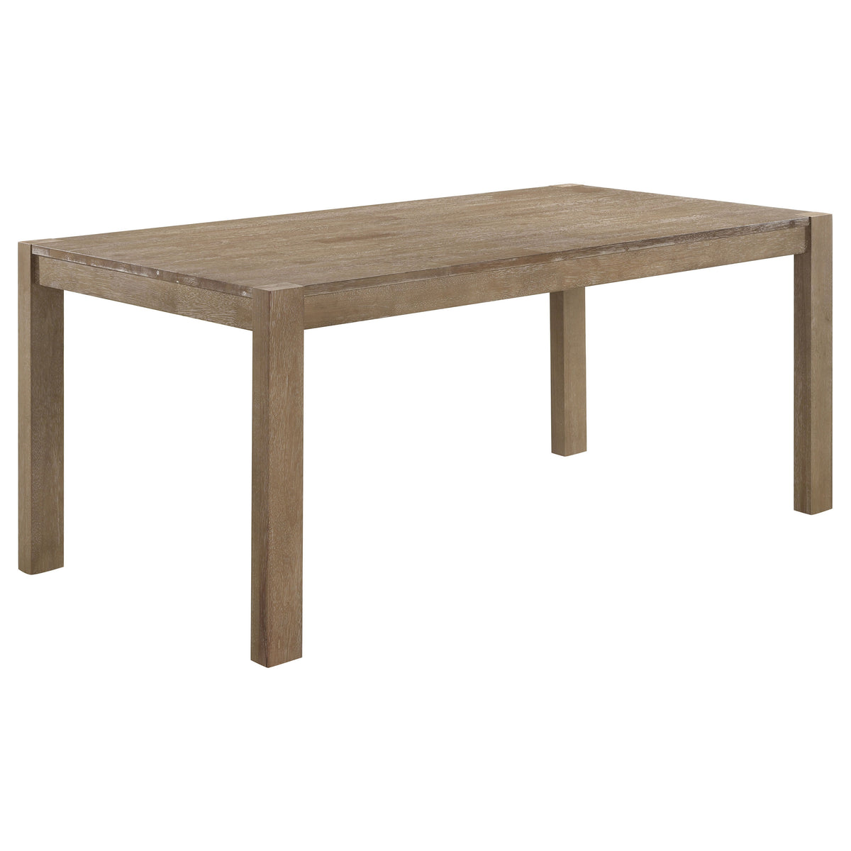 Scottsdale 71-inch Solid Wood Dining Table Washed Brown - MyWaynesHome #
