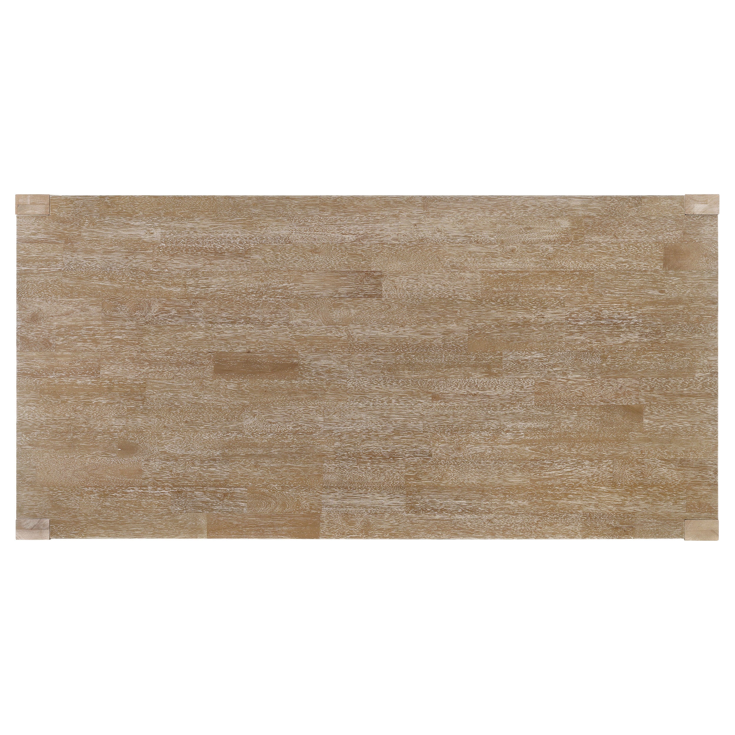 Scottsdale 71-inch Solid Wood Dining Table Washed Brown - MyWaynesHome #