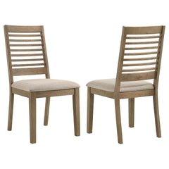 Scottsdale Wood Dining Side Chair Washed Brown (set Of 2) - MyWaynesHome #