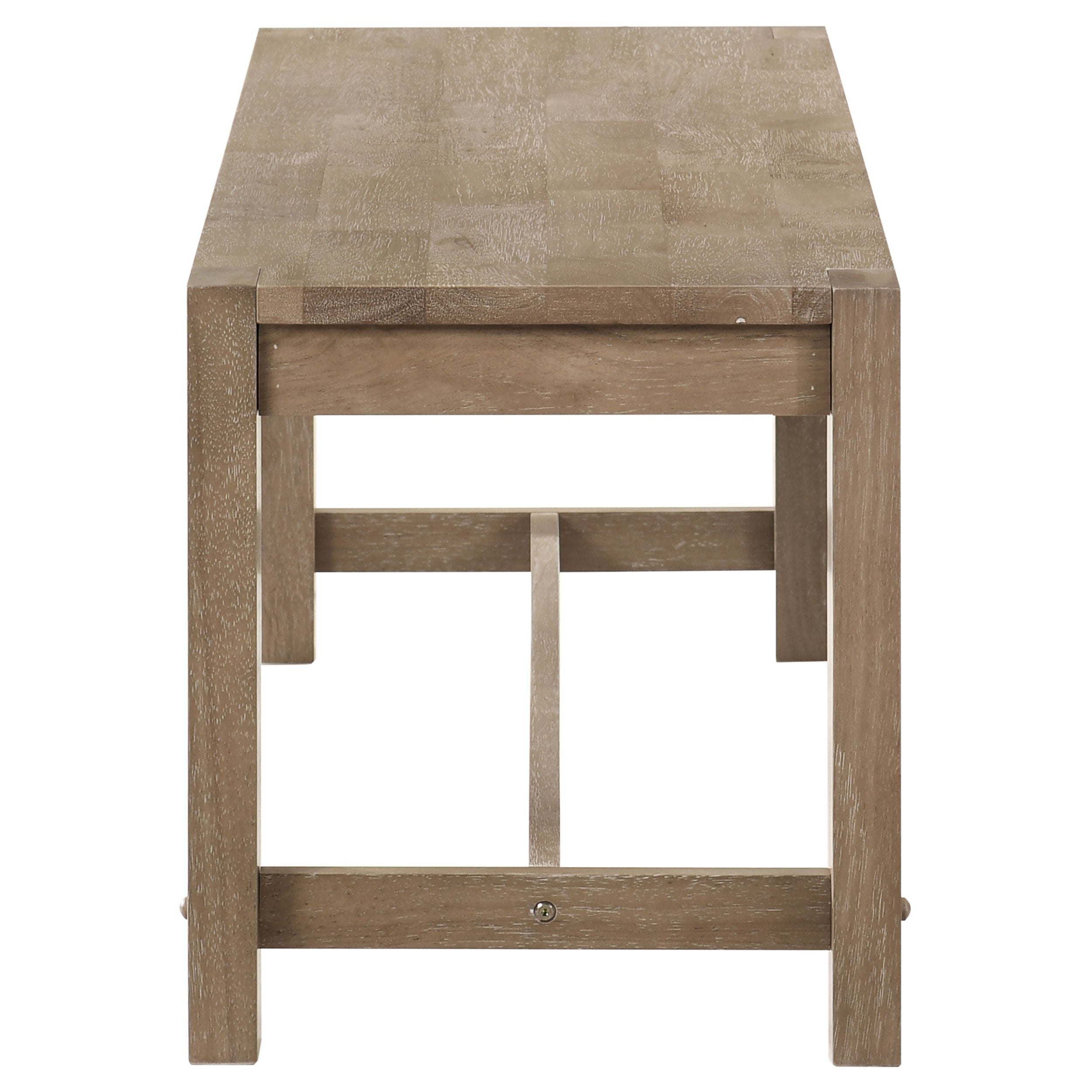 Scottsdale Wood Trestle Base Dining Bench Washed Brown - MyWaynesHome #