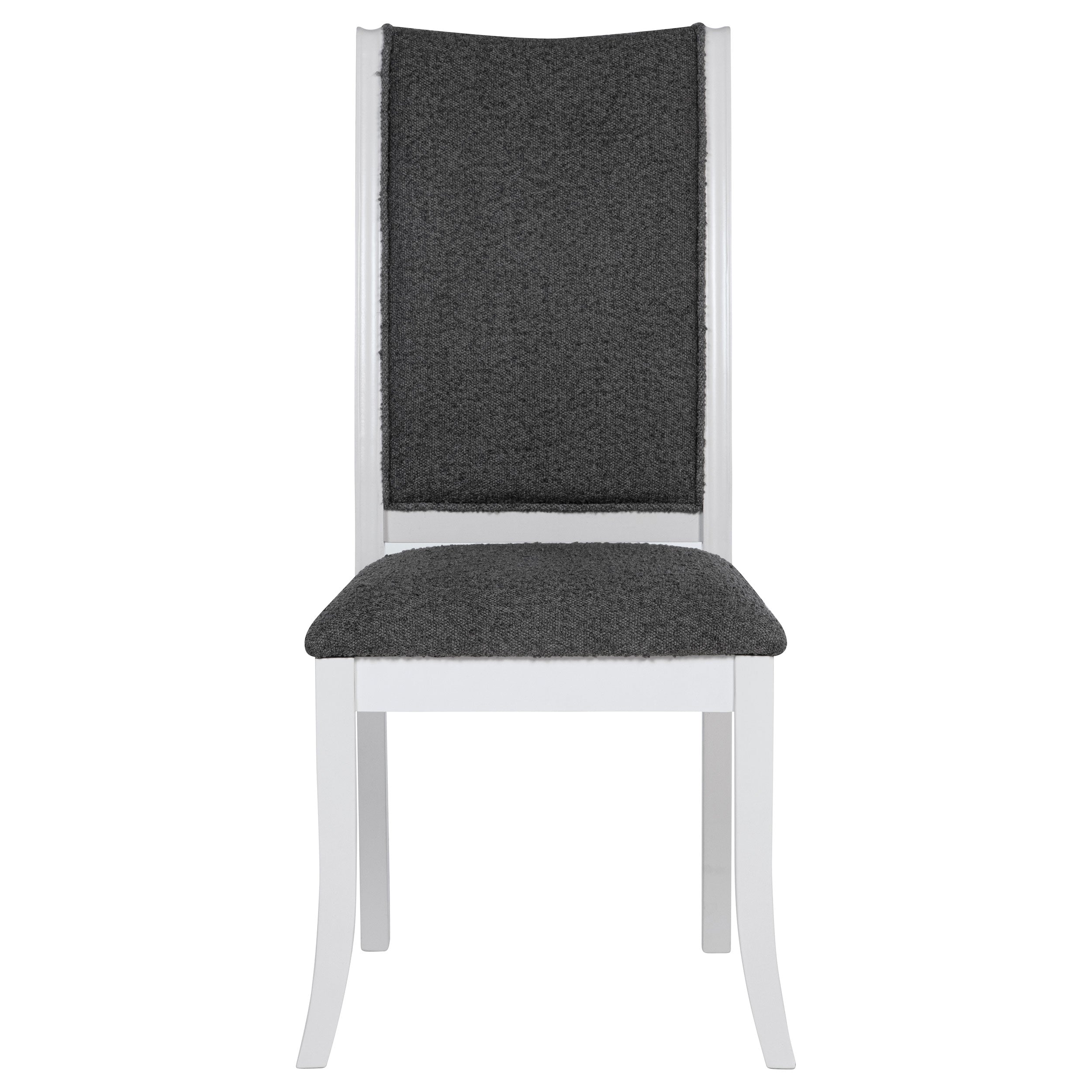 Judd Upholstered Dining Side Chair Pearl White (set Of 2)